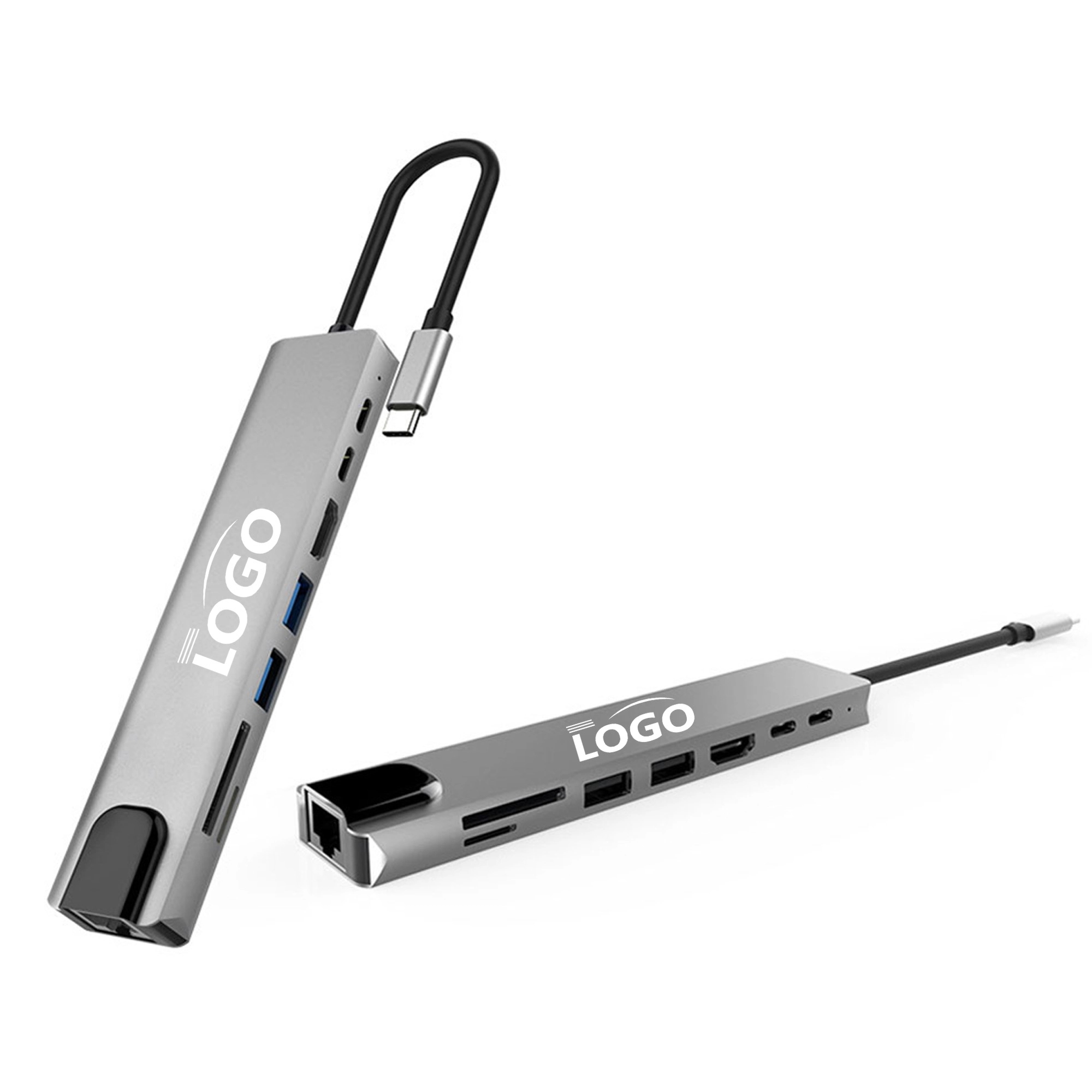 Multi-Function Docking Station 8-in-1 Hub MOQ25