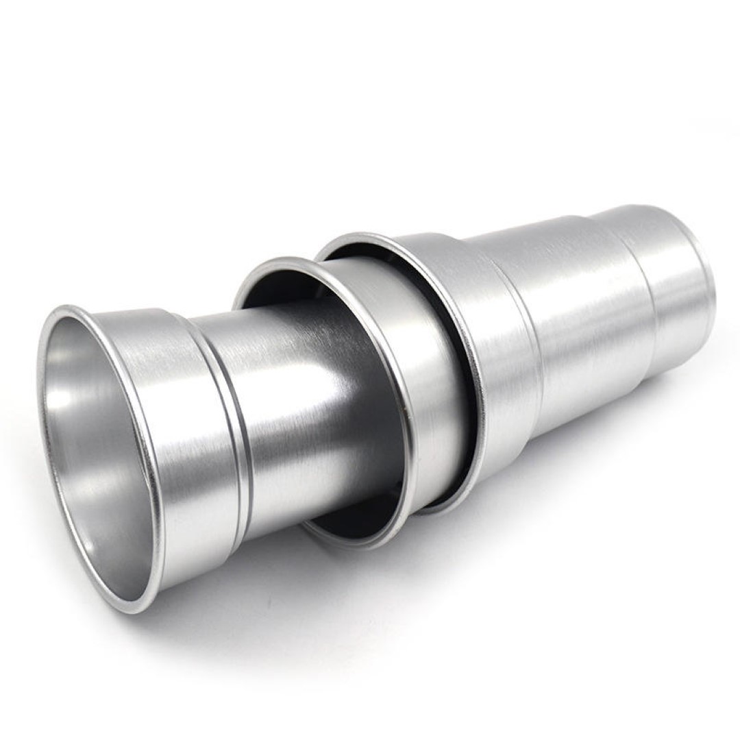 Reusable disposable recyclable aluminum cup 4