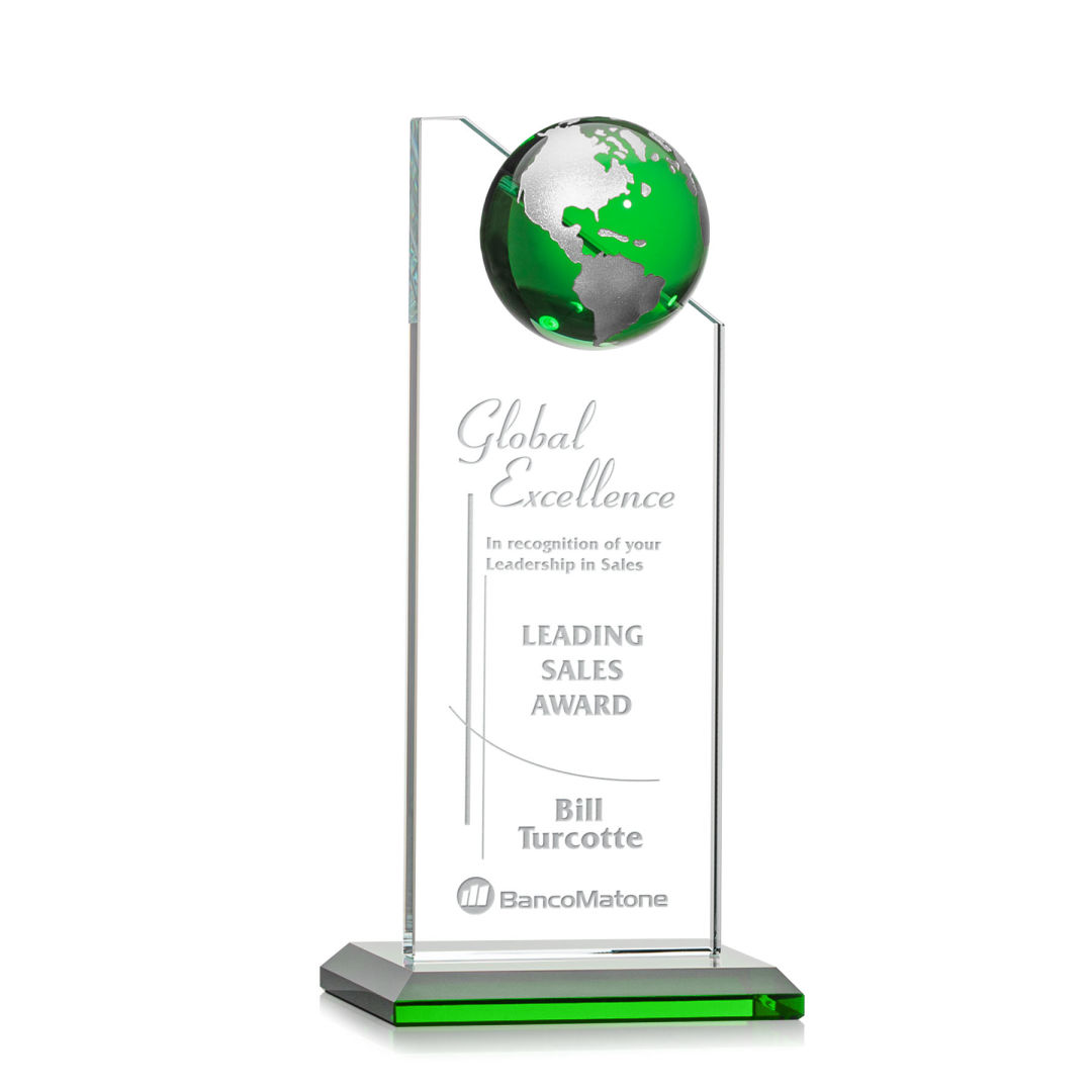 Arden Globe Award - Green/Silver 6