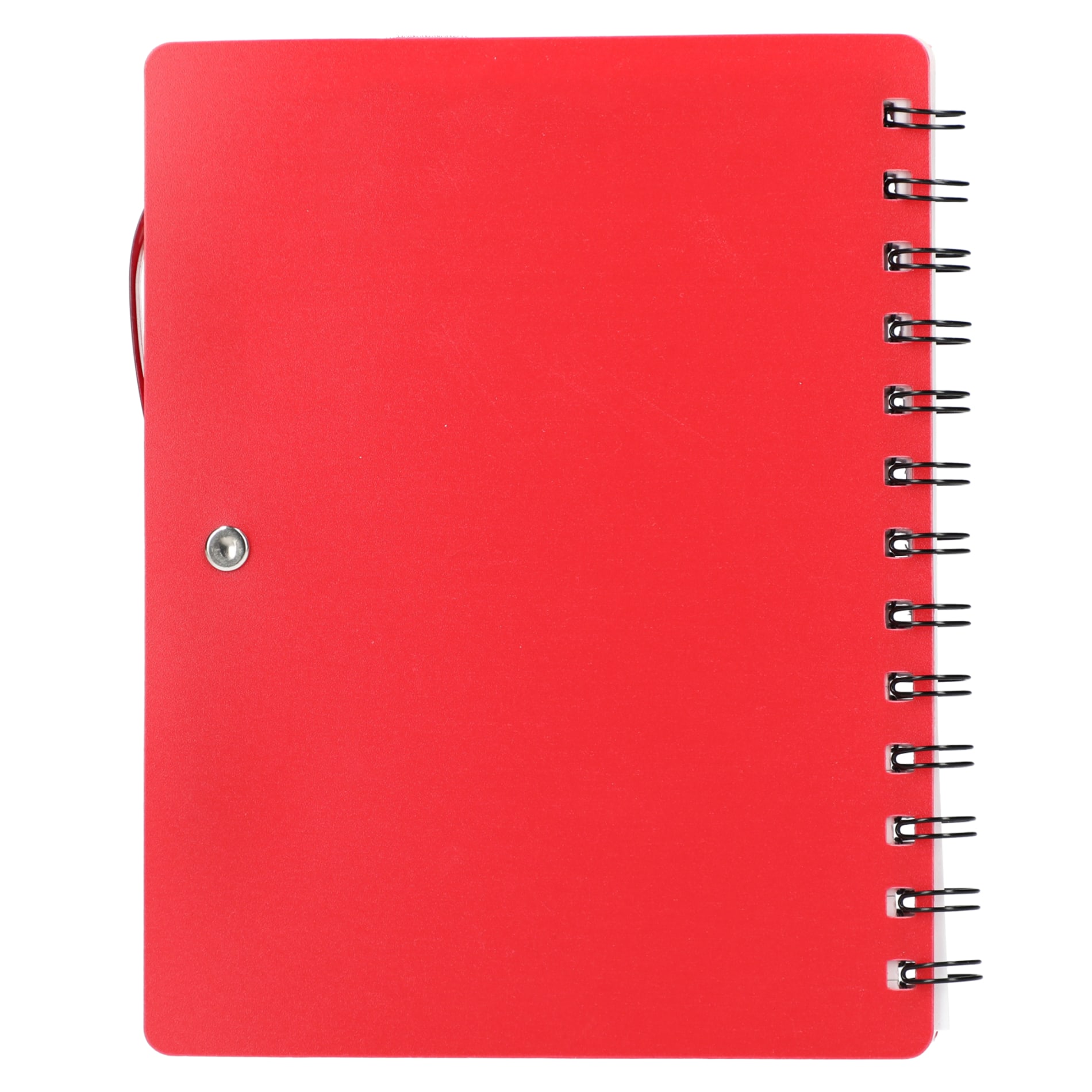 5" x 7" Recycled Dual Pocket Spiral Notebook w Pen 157