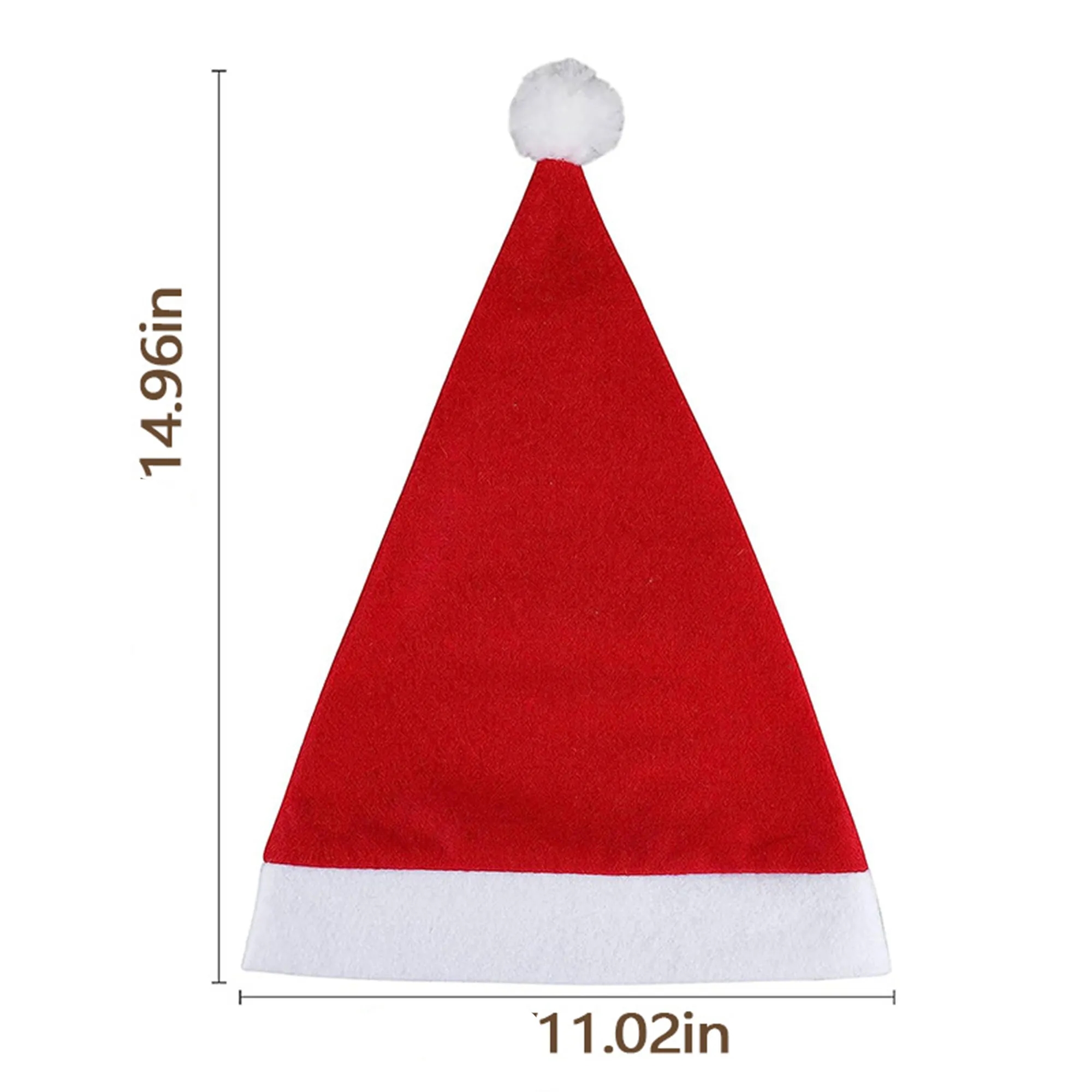 Unisex Velvet Comfort Christmas Hats 2
