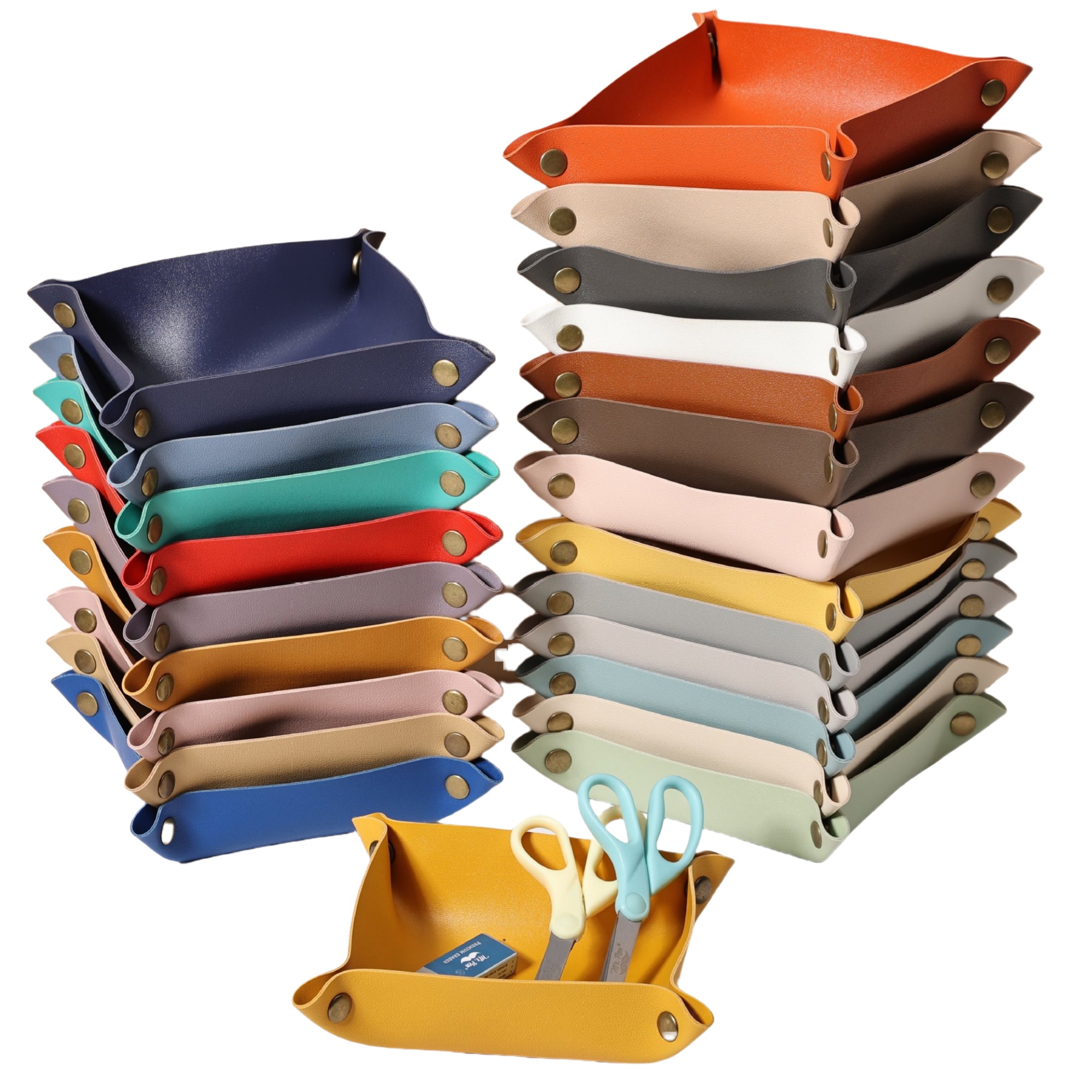 Leather Tray Organizer 3