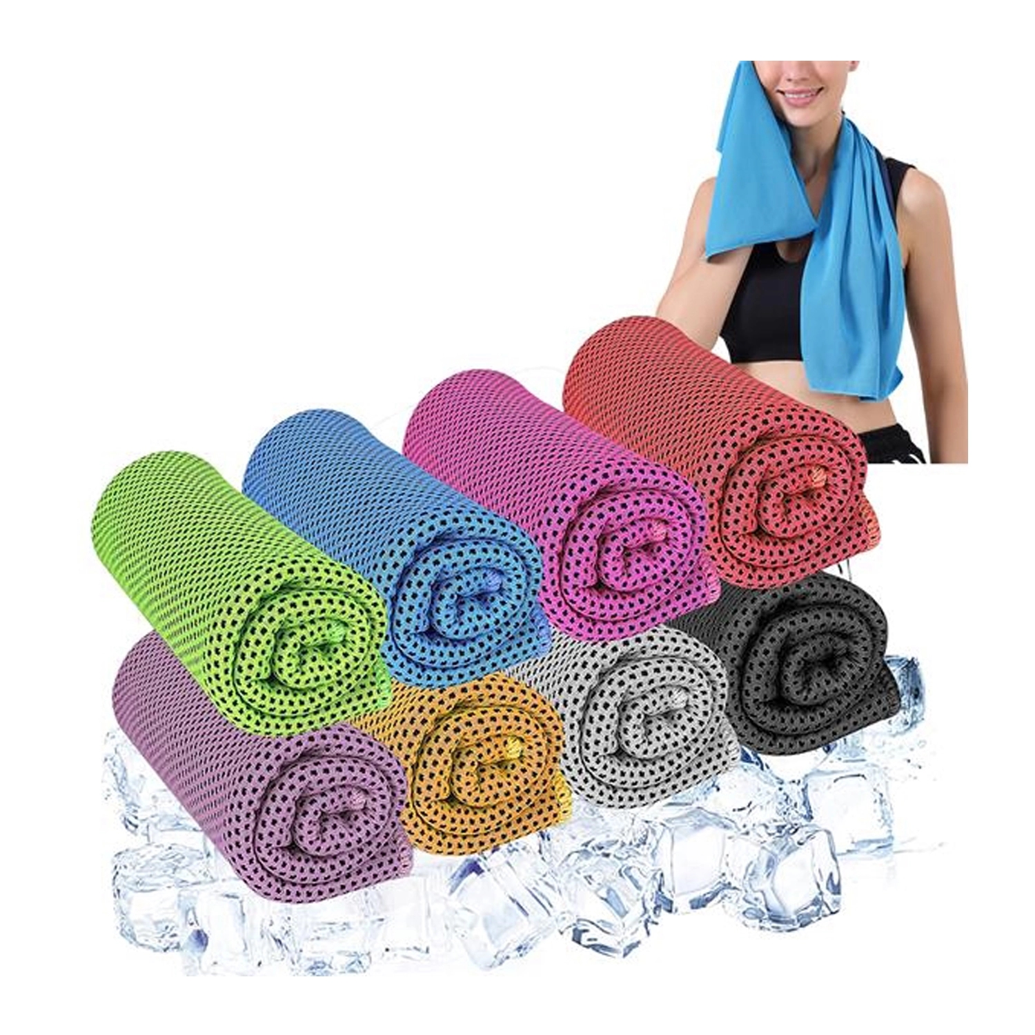 Cooling Soft Sport Breathable Ice Towel 1