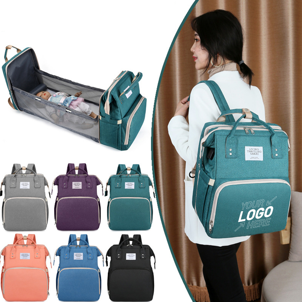 Baby Diaper Bag Backpack With Changing Station