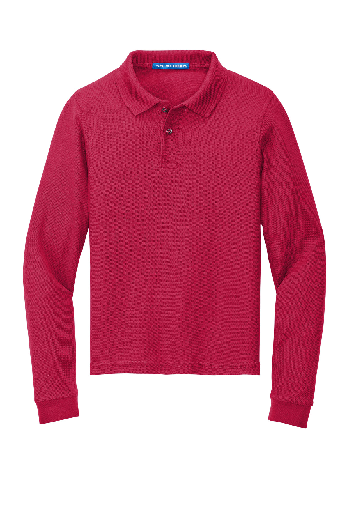 Port Authority Youth Long Sleeve Silk Touch Polo. Y500LS 39