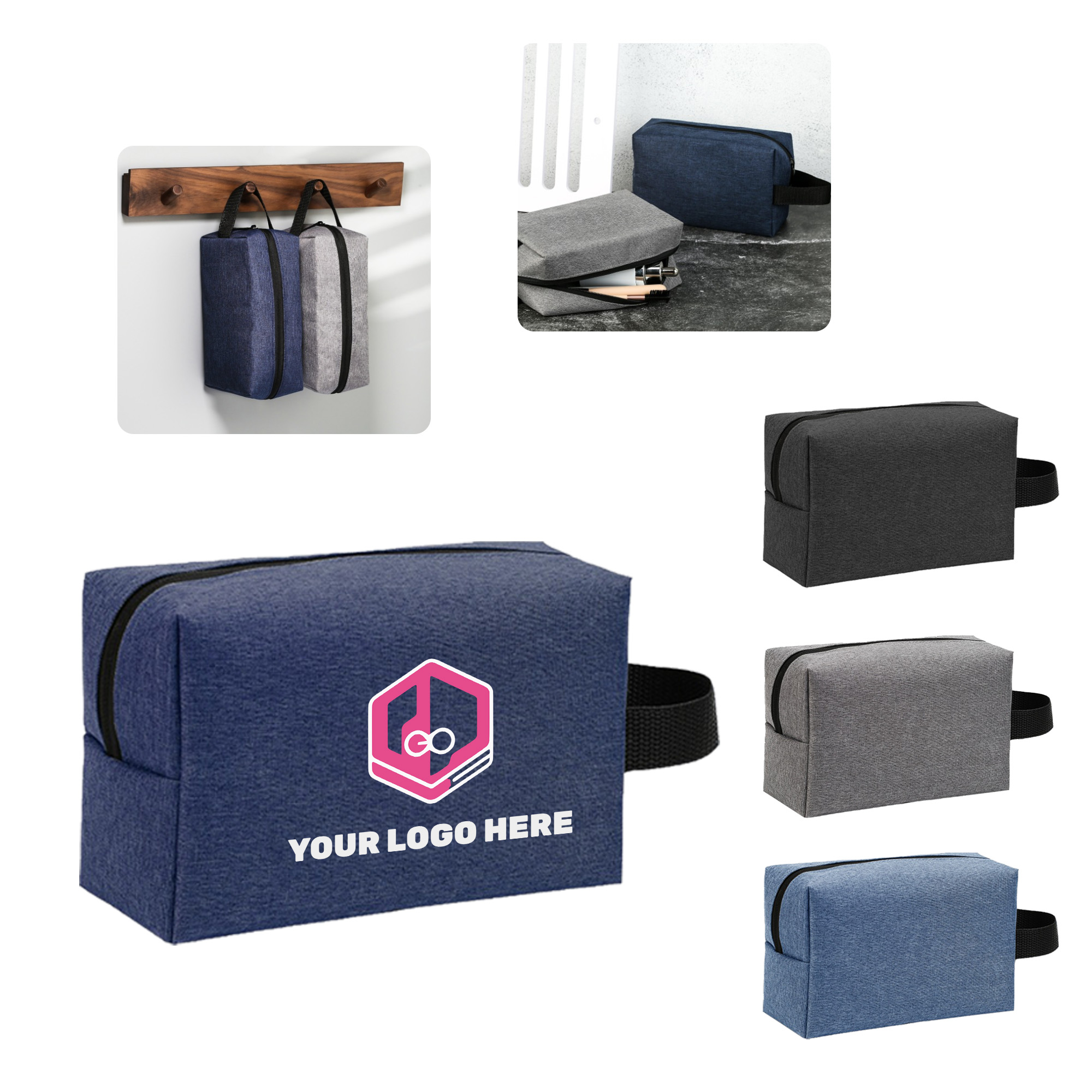 Oxford Cloth Makeup Organizer Bag 2