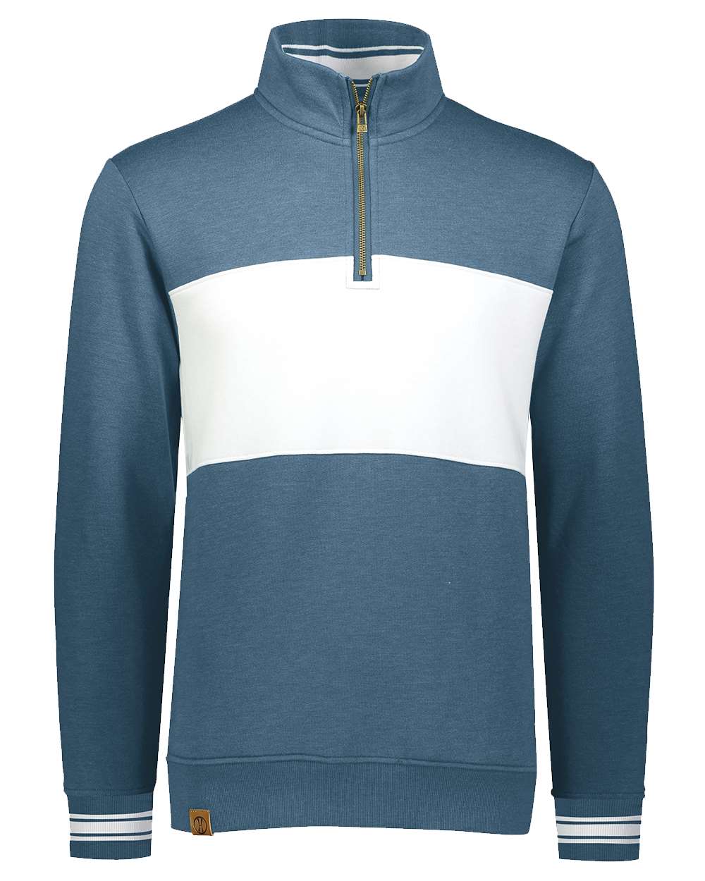 Men's All-American Fleece Colorblocked Quarter-Zip Sweatshirt - 229565, custom hoodie or sweatshirt with logo imprint 37