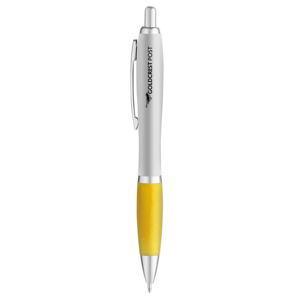 Curvaceous Matte Silver Ballpoint 68