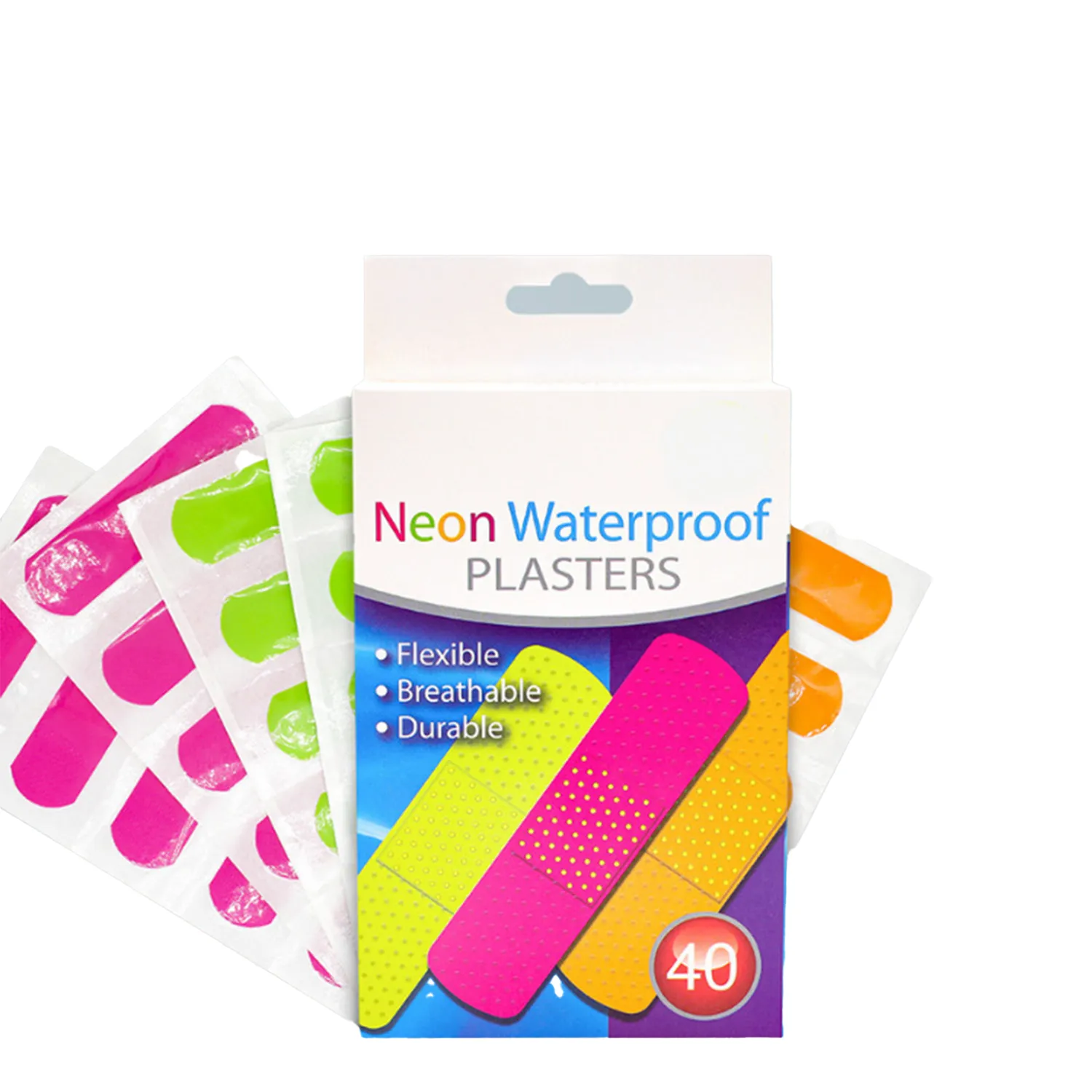 Neon waterproof Adhesive Bandage 2