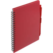 FSC® Recycled 5.5” x 7” Spiral Notebook w/ RPET Pe 193