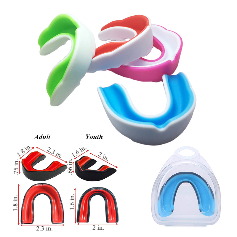 Sport Mouth Guard Teeth Braces Mouldable Gum Shield 1