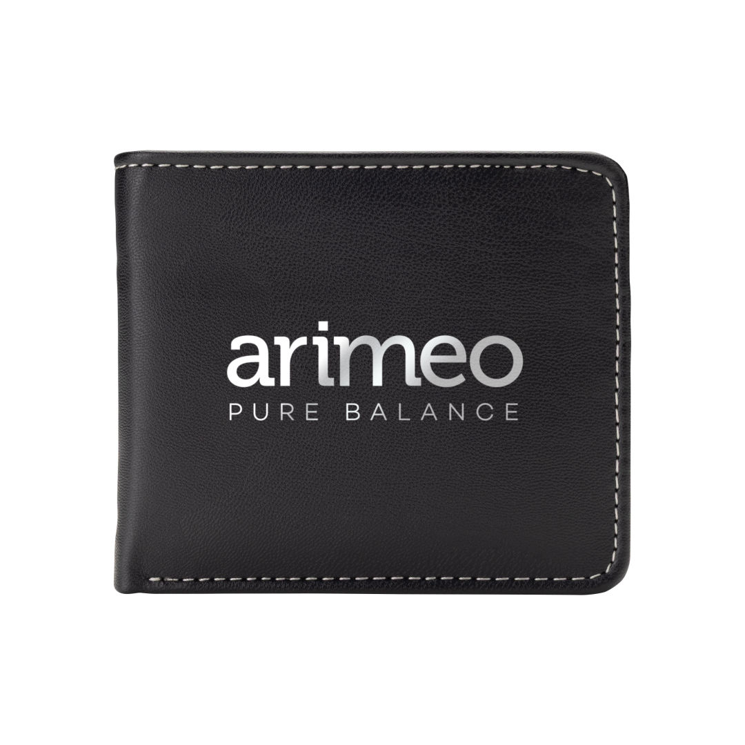 Renens Cactus Leather Wallet w/Coin Pocket