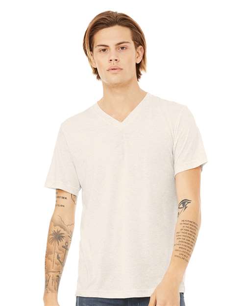 Unisex Triblend V-Neck Tee - 3415 117