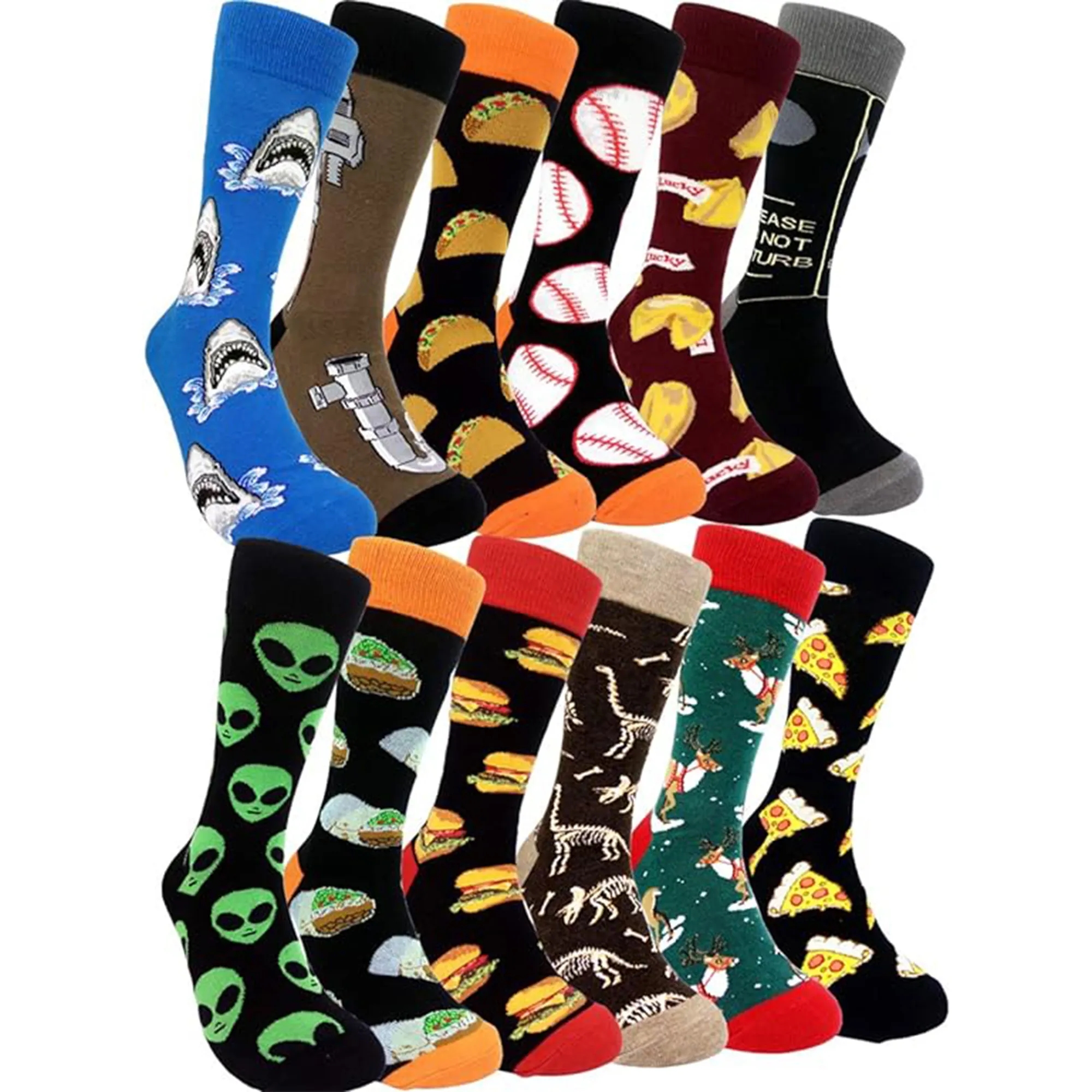 Jacquard Athletic Crew Socks MOQ50 8
