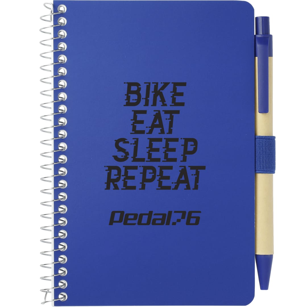 FSC® Mix 4" x 6" Pocket Spiral Notebook with Pen 12
