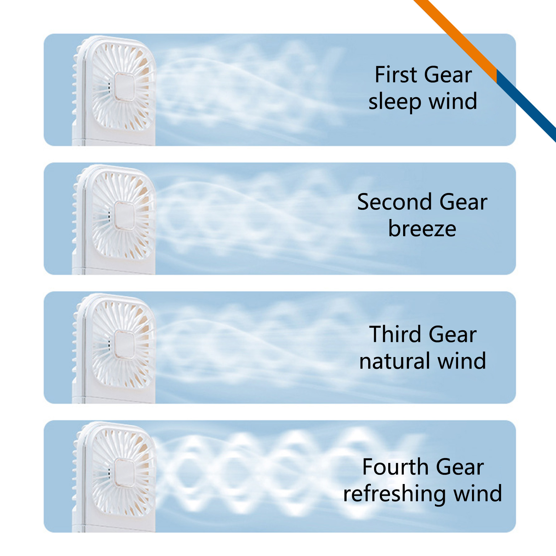 Bree 3in1 Handheld Fan 3