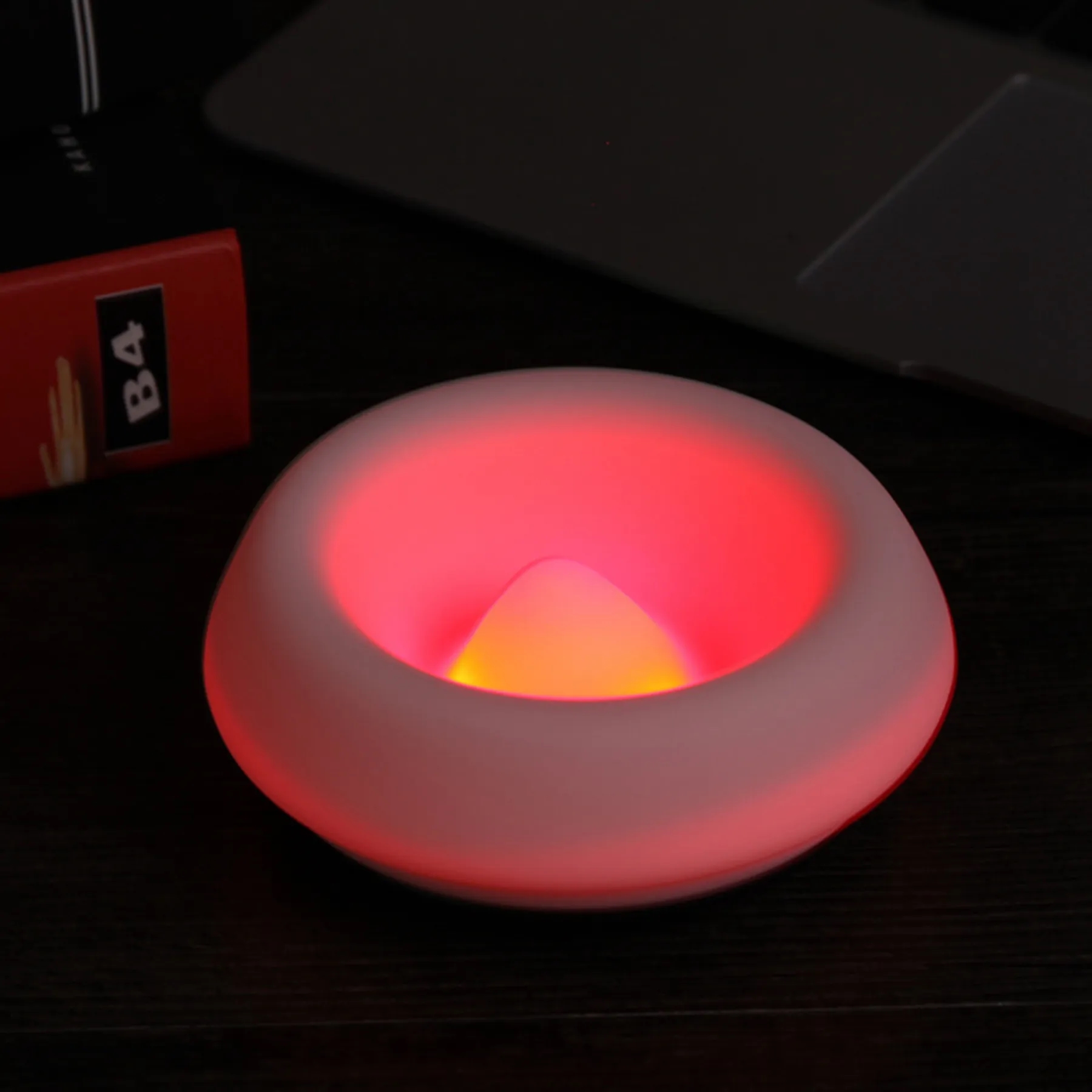 Volcanic Shape Touch Sensor LED Night Light 13