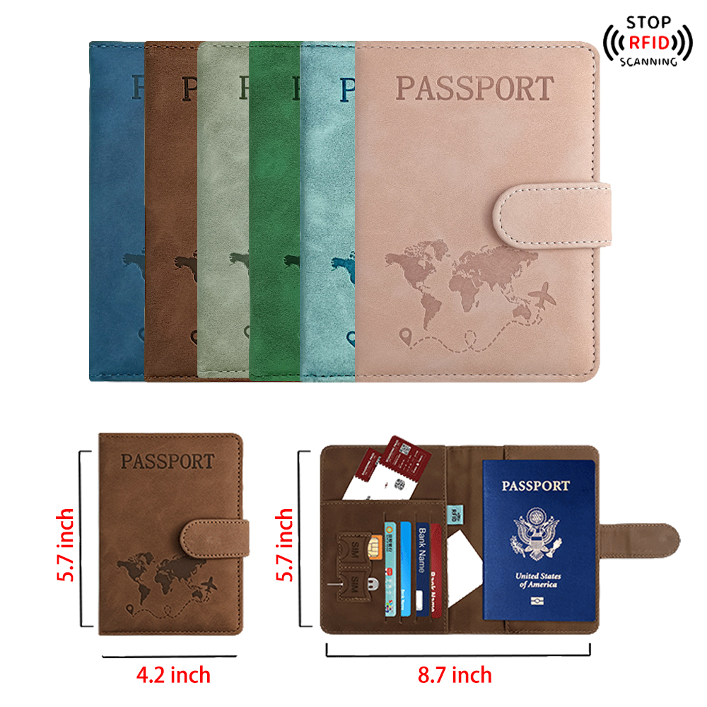 RFID-Blocking Passport Holder/Travel Wallet 2