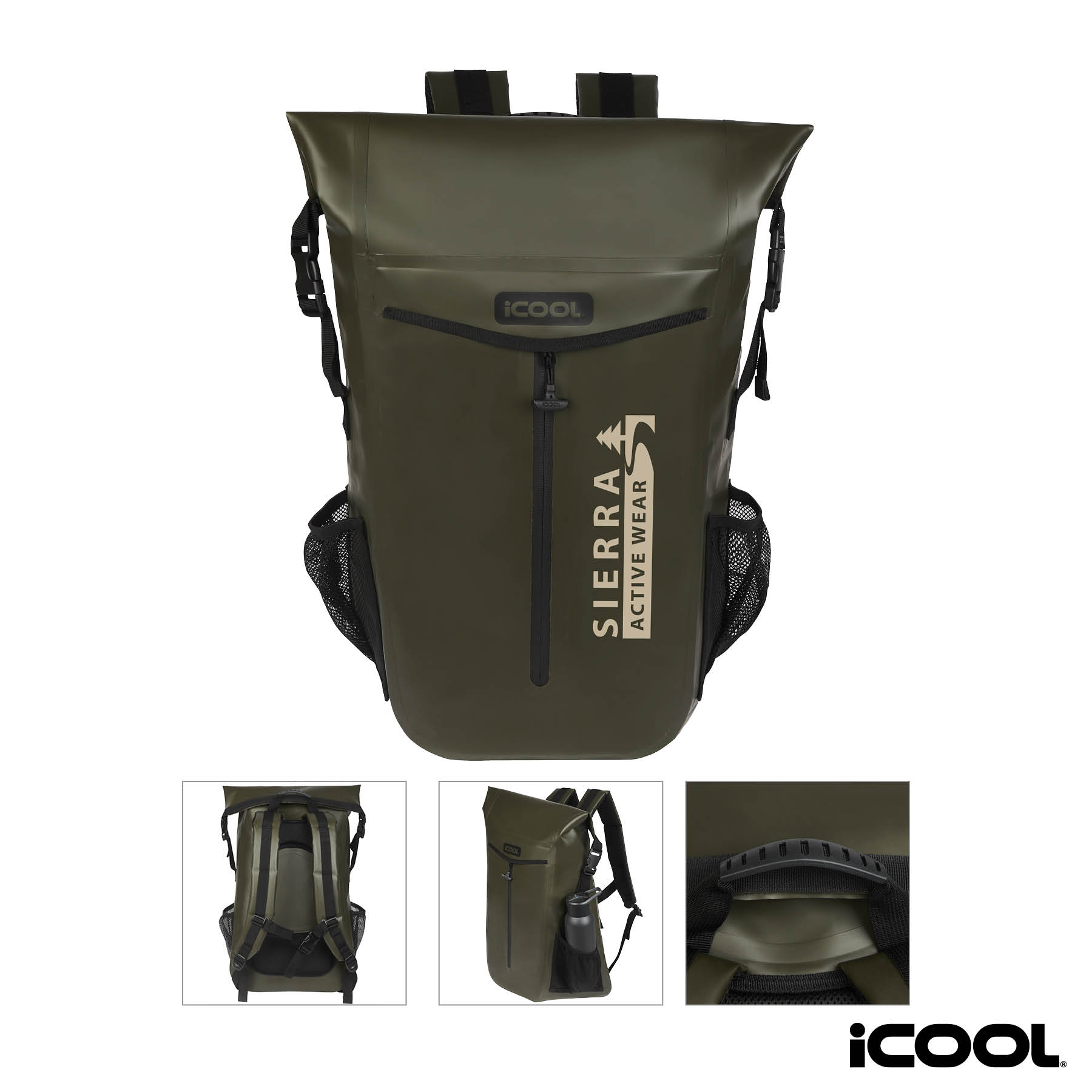 iCOOL® Castle Peak TPU Waterproof Backpack 9