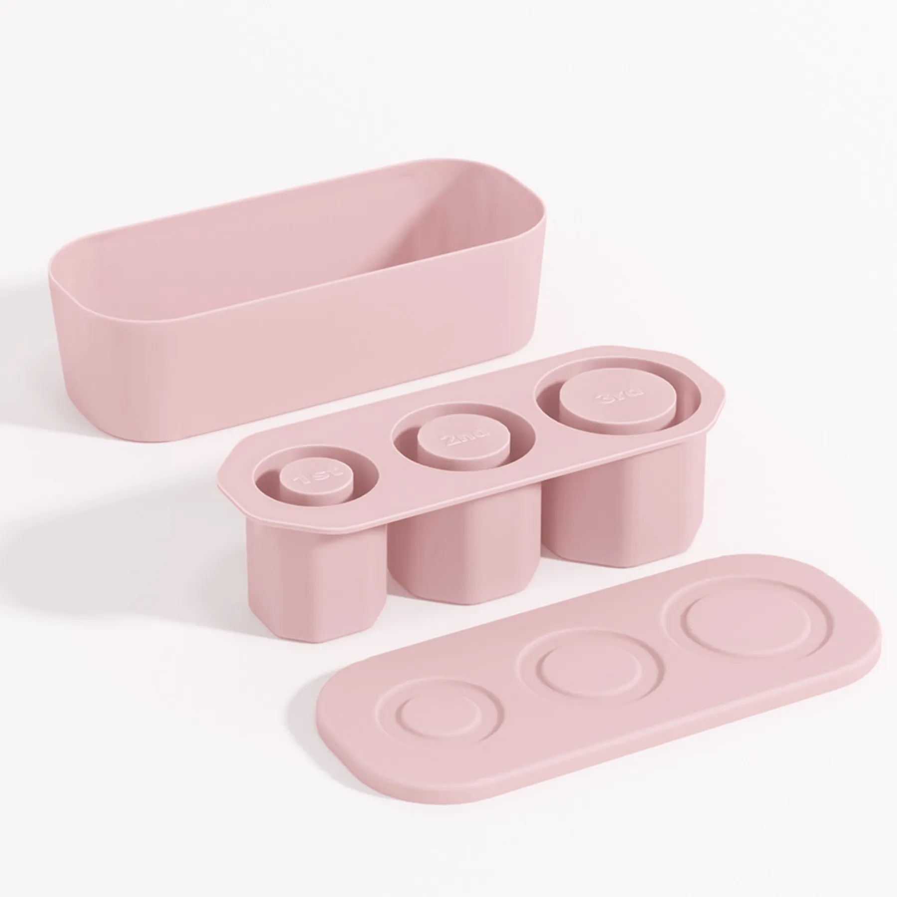 3 Sizes 40 oz Ice Cube Mold Tray with Box and Lid 5