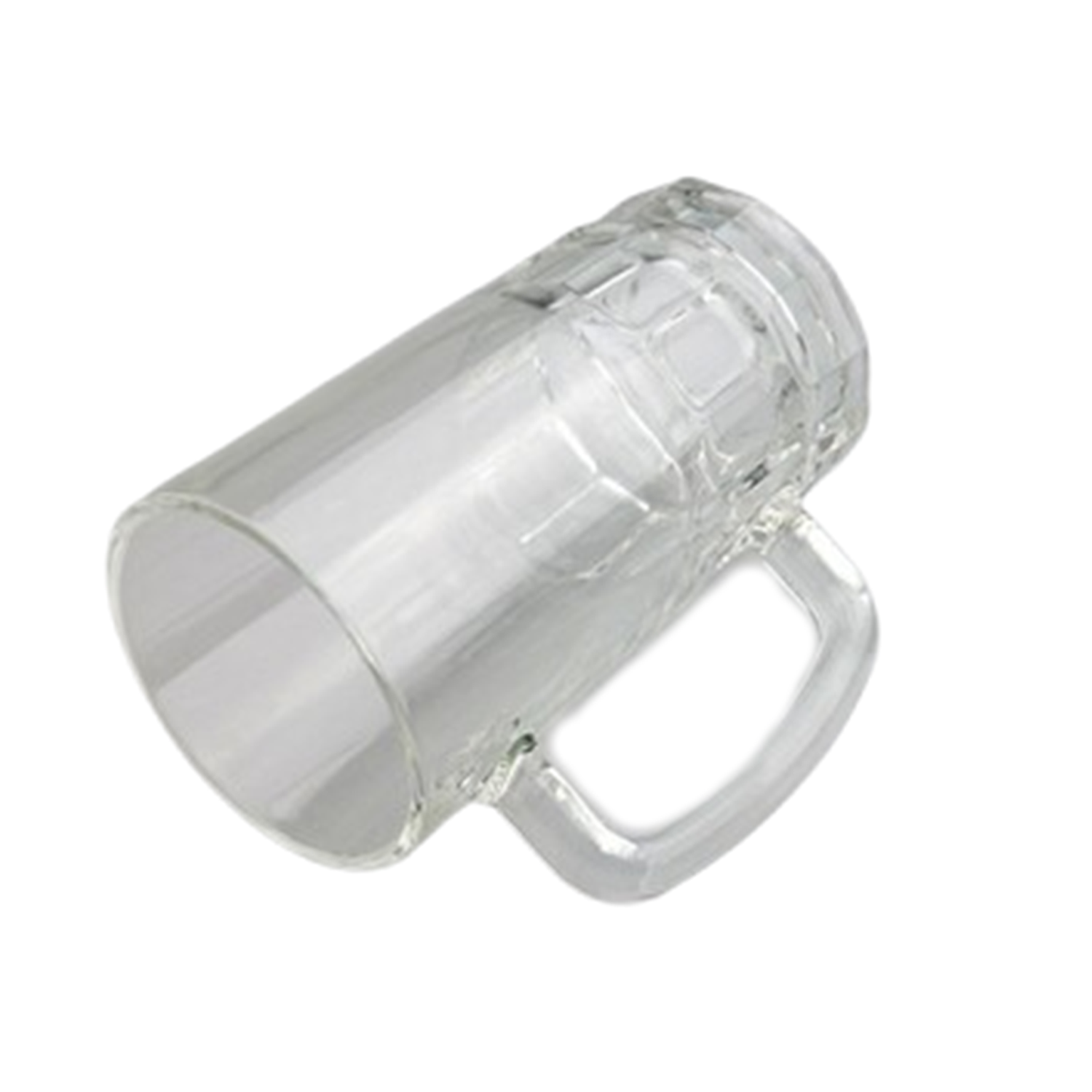 17oz Large Capacity Heat Resistant Glass Cup w/Handle 9