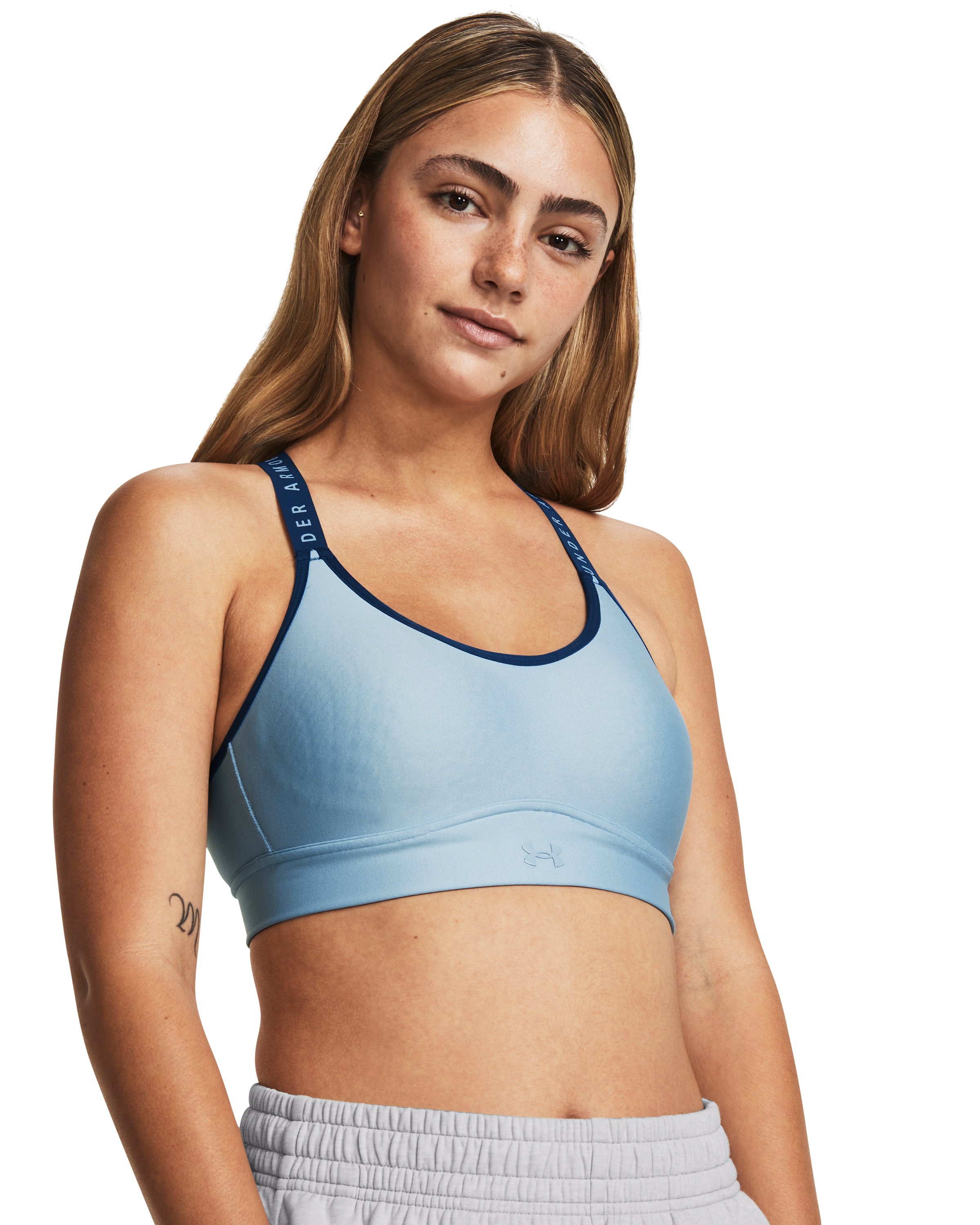 UA Infinity Mid Covered Women's Sports Bra 19