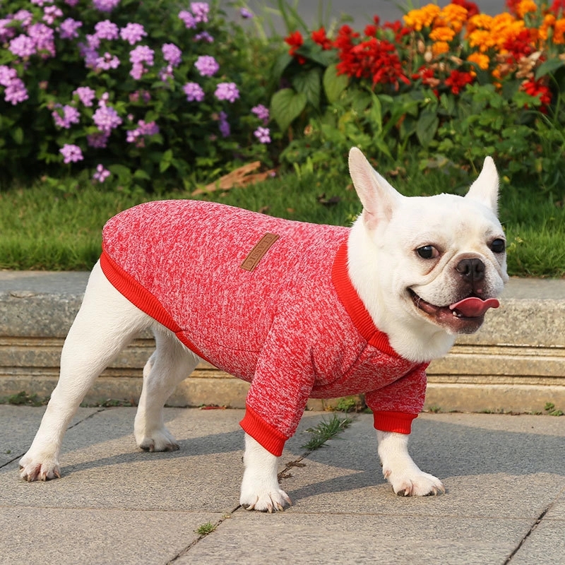 Letters Winter Pet Dog Hoodies Cotton Warm Clothes 2