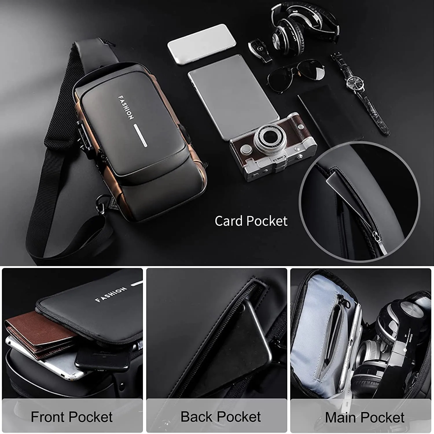 Waterproof Sport Crossbody Bags 5