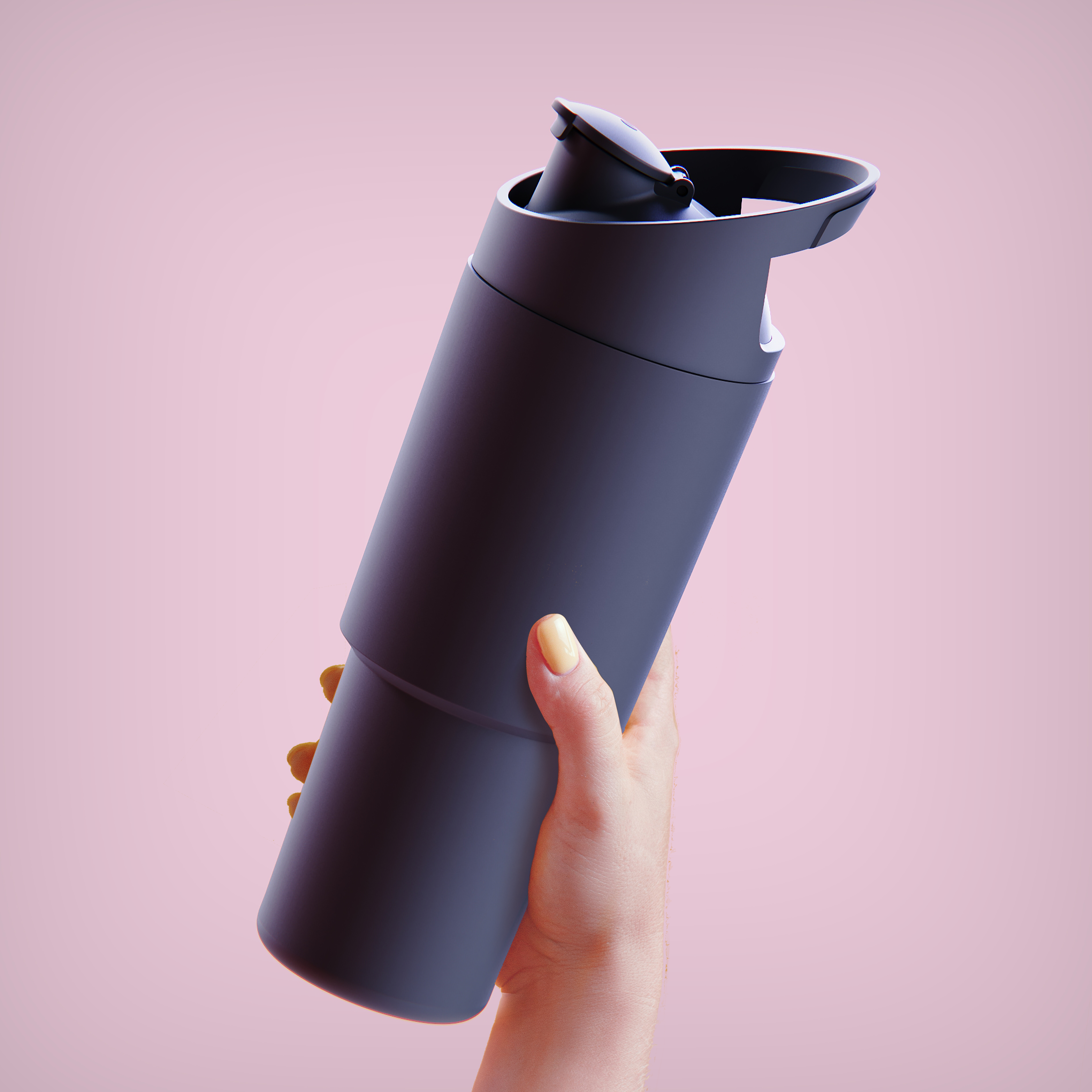 32 Oz. Asobu Cosmic Tumbler w/ Dual Lid