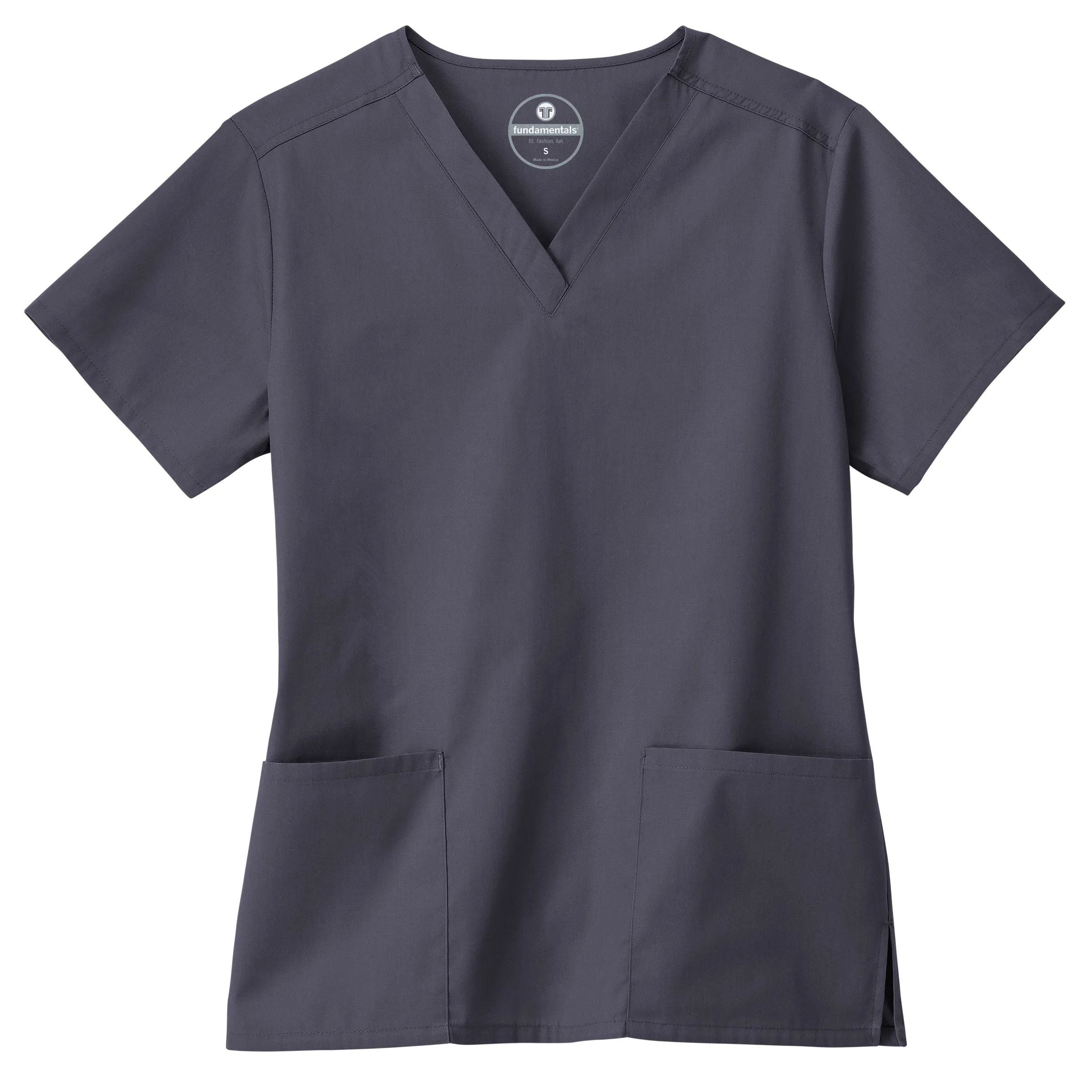 FUNDAMENTALS LADIES TWO POCKET V-NECK TOP 17