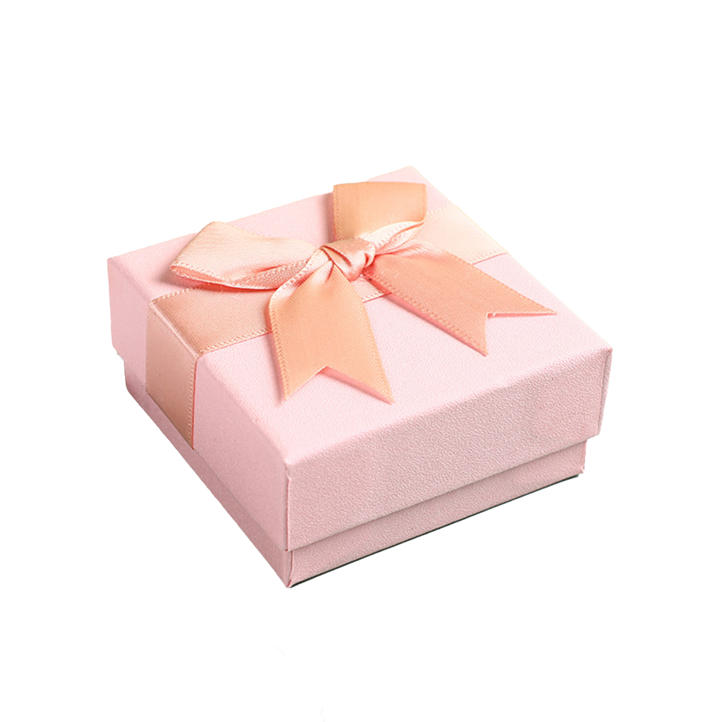 Paper Square Bow Jewelry Gift Box 7