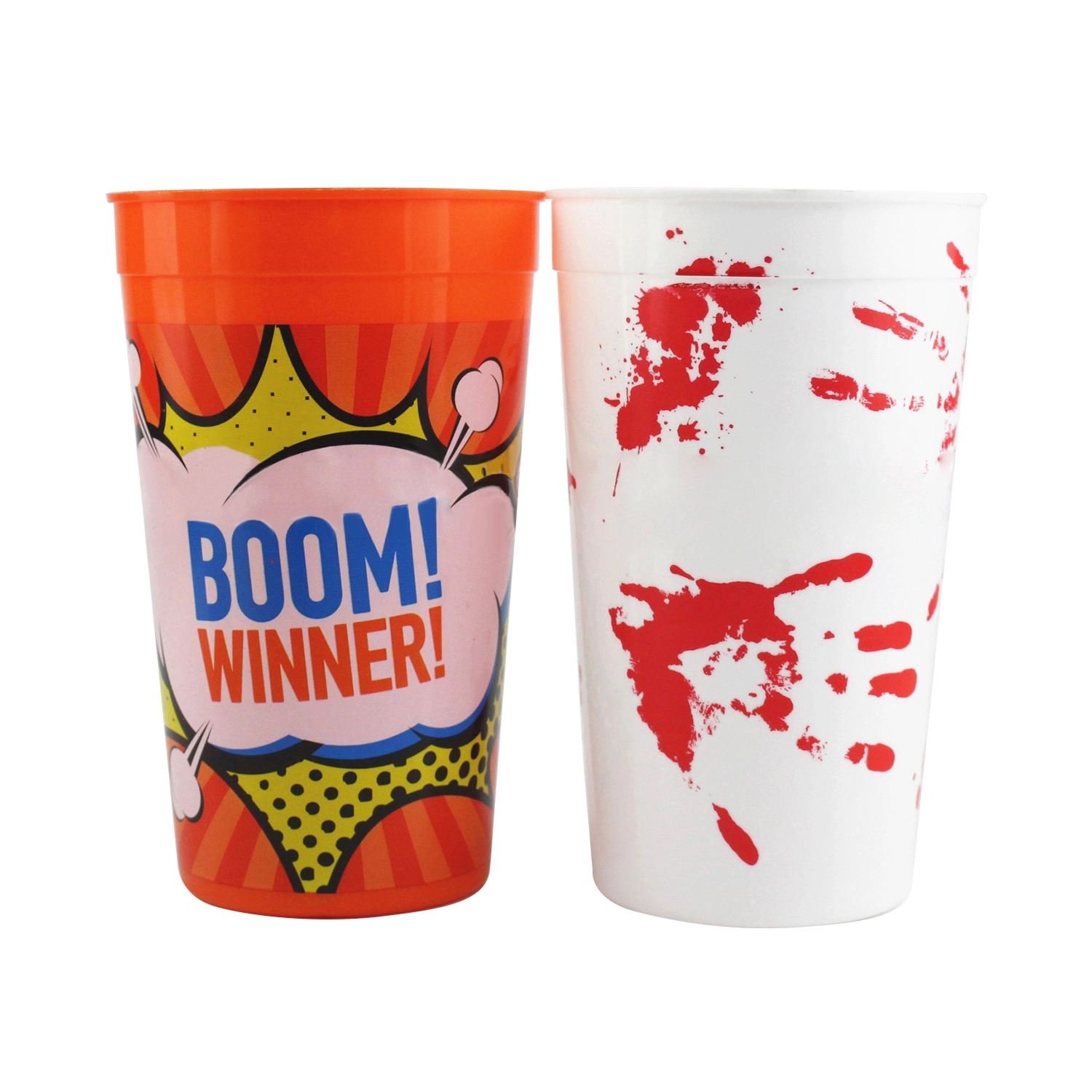 Reusable Plastic Stadium Rainbow Cups 3