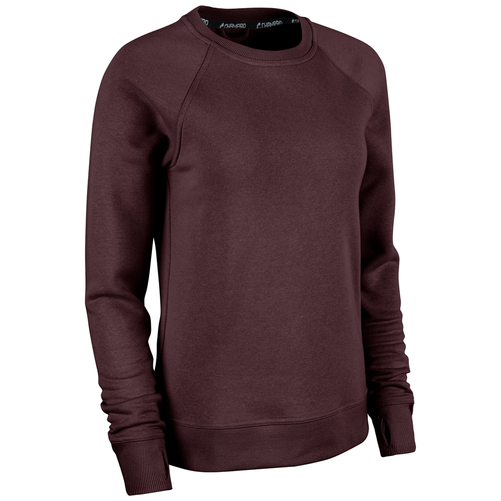 Victory Fleece Women's Split Hem Crew 15