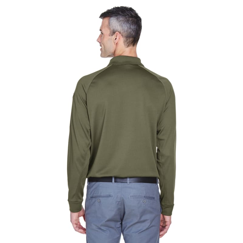 Harriton Men's Advantage Snag Protection Plus Long-Sleeve Tactical Polo 36