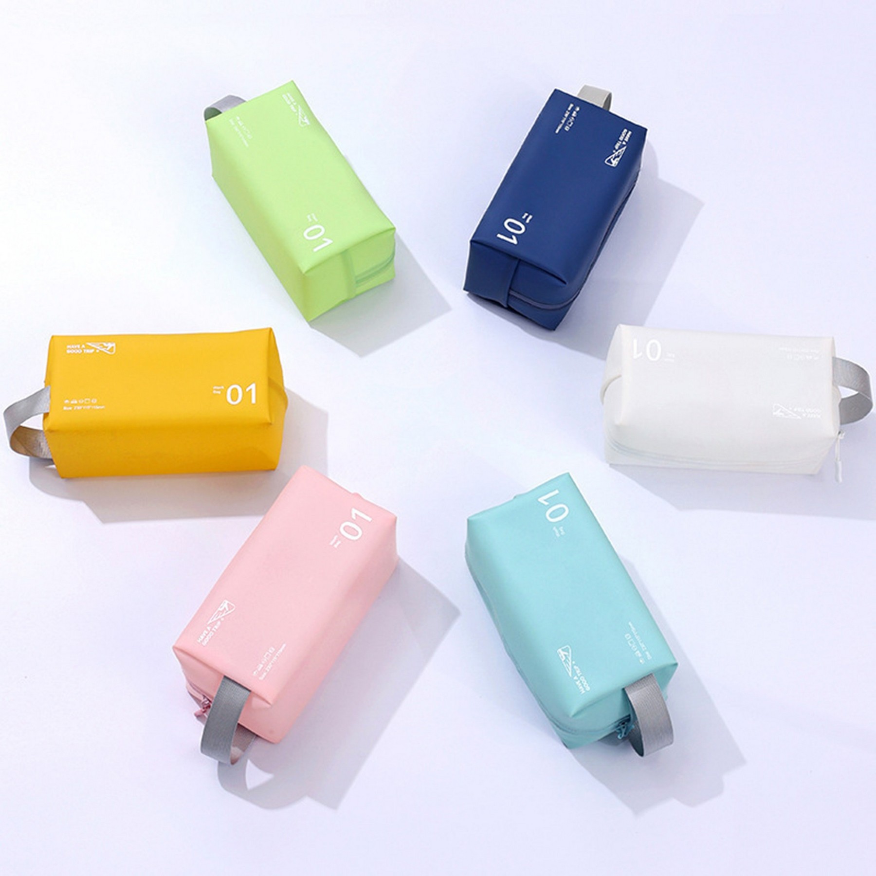 Jelly Pvc Waterproof Square Toiletry 2