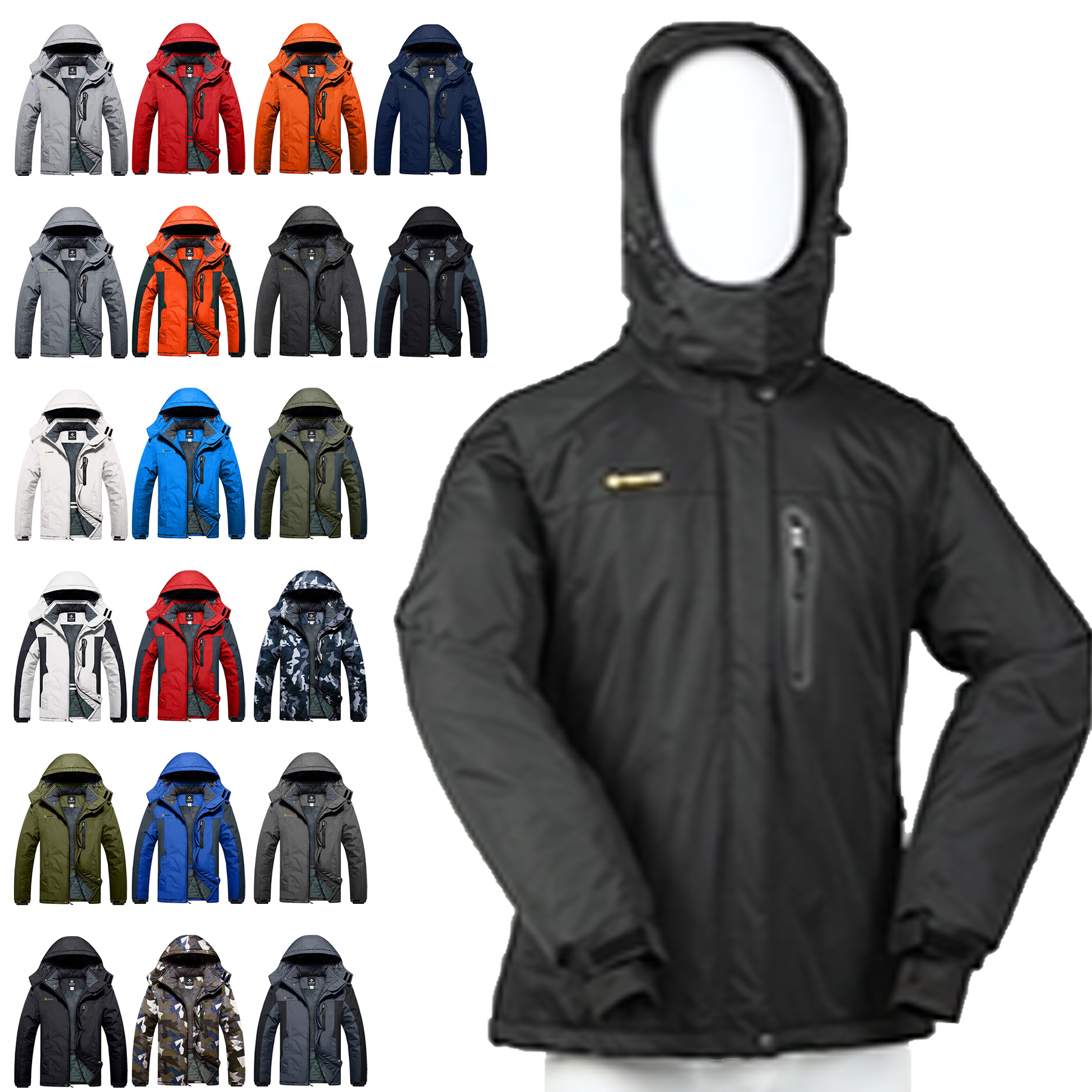 Waterproof Ski Snow Jacket 2