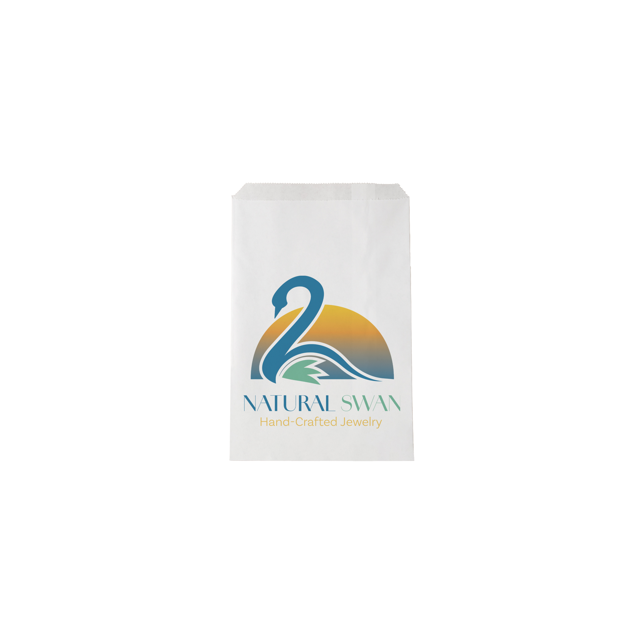 Merchandise Bag - White Kraft 1