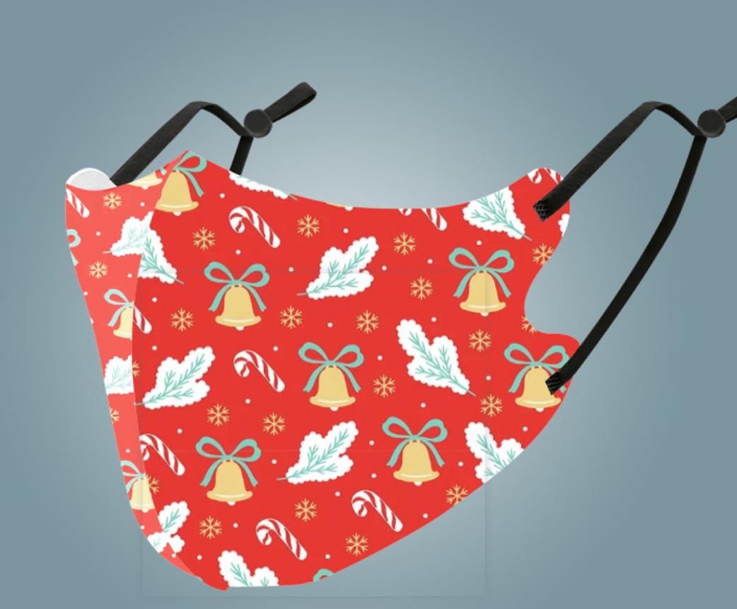 Kids Christmas Mask-Washable& Breathable 5