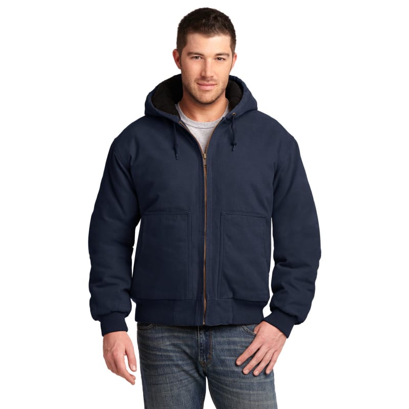 CornerStone Washed Duck Cloth Insulated Hooded Work Jacket. 19