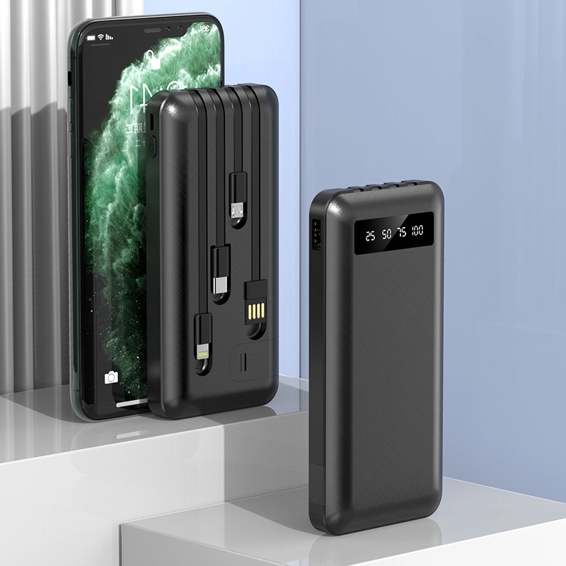 3-In-1 Cable Portable Charger Power Bank 5