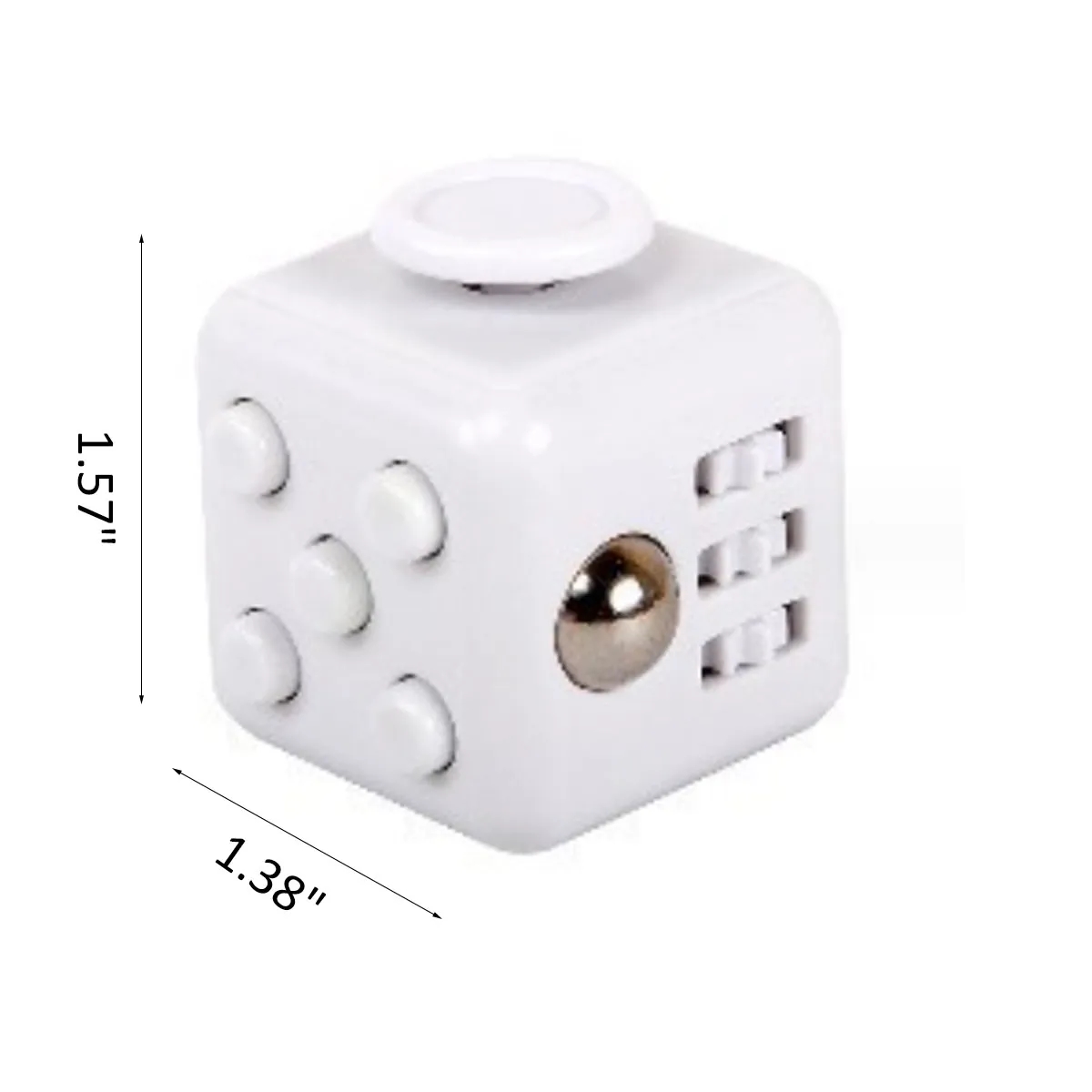 4 Pcs Portable Funny Stress Anxiety Relief Cube Toy 4