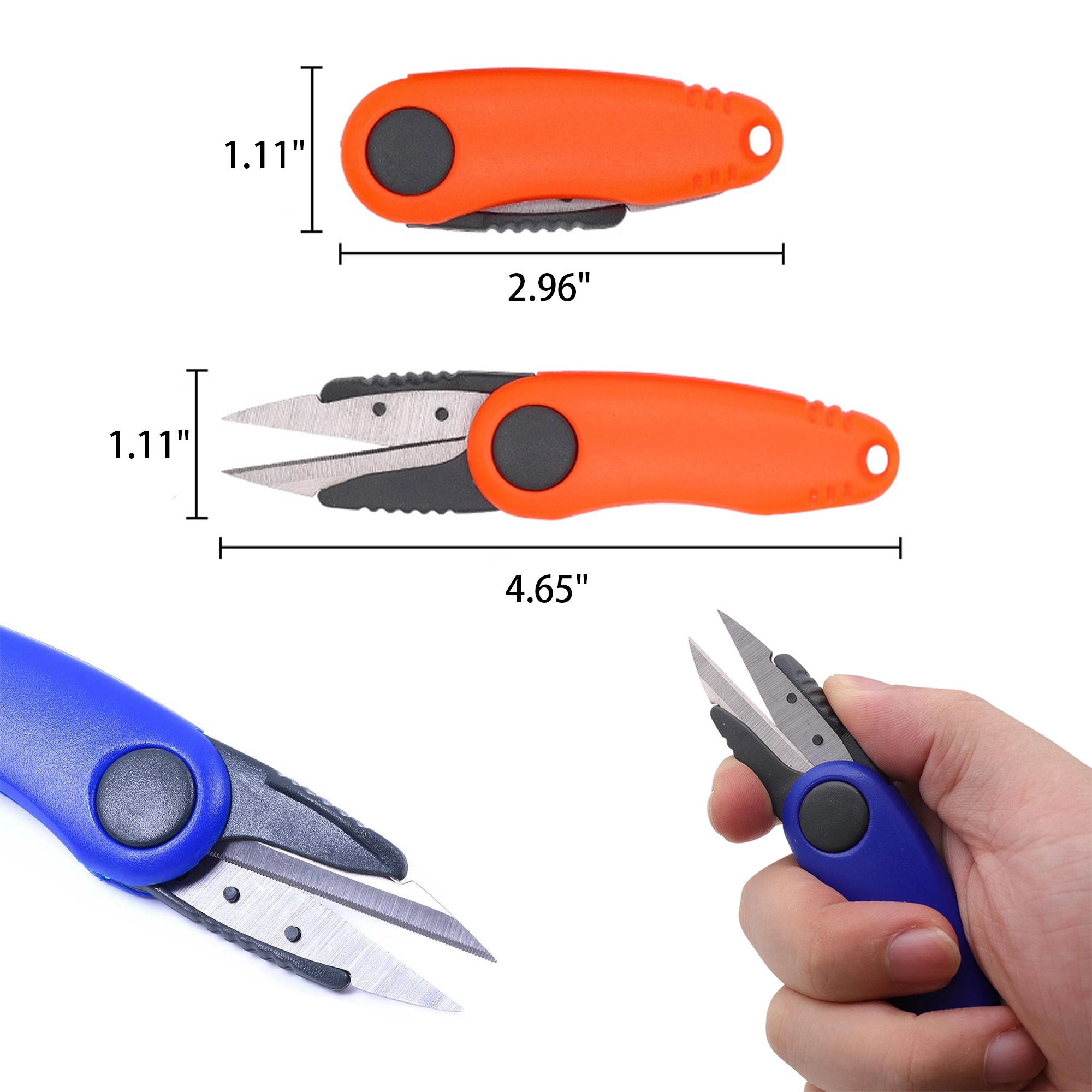 Folding Line Cut Clipper Fishing Scissor 4