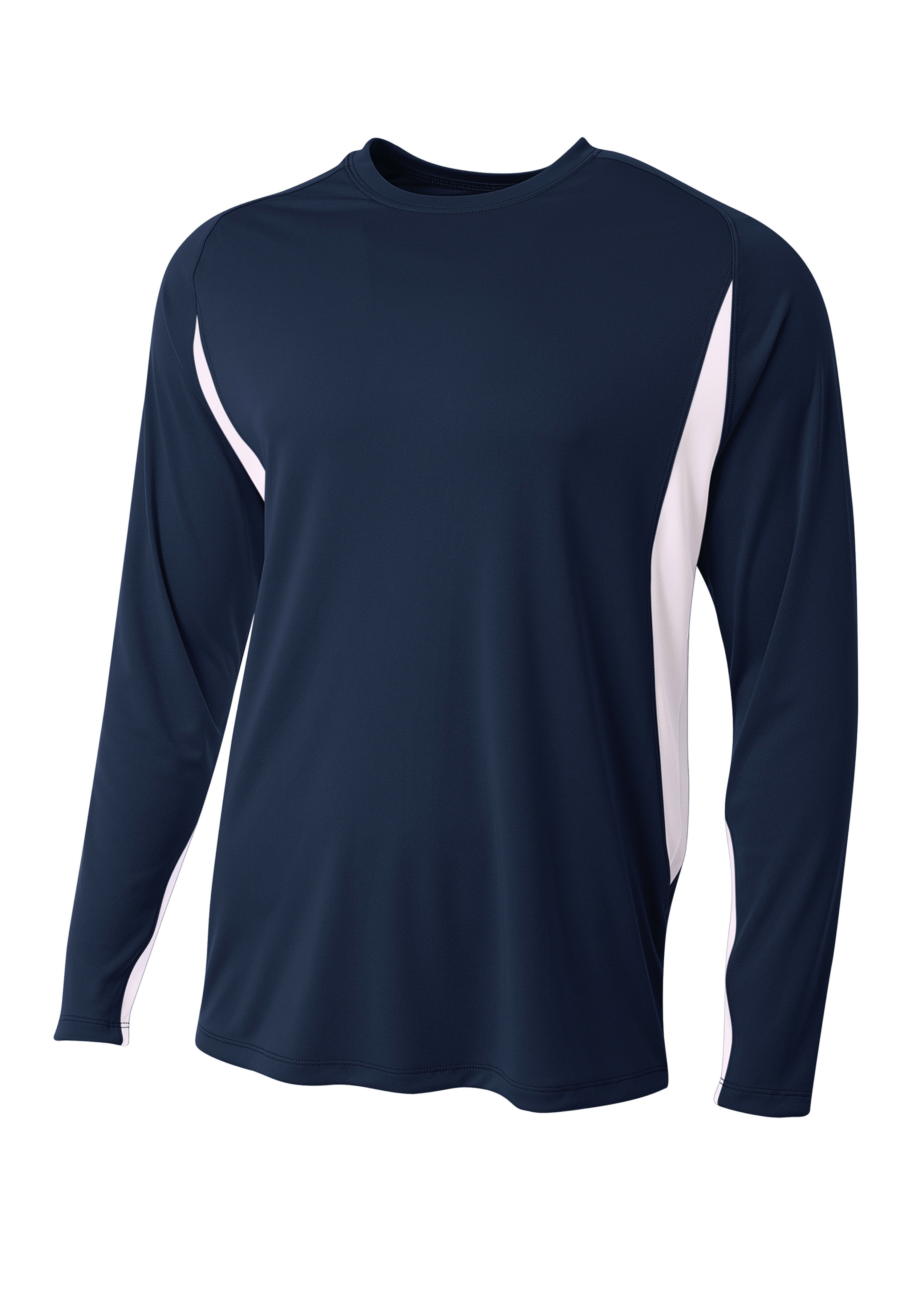 A4 Long Sleeve Color Block Tee 5