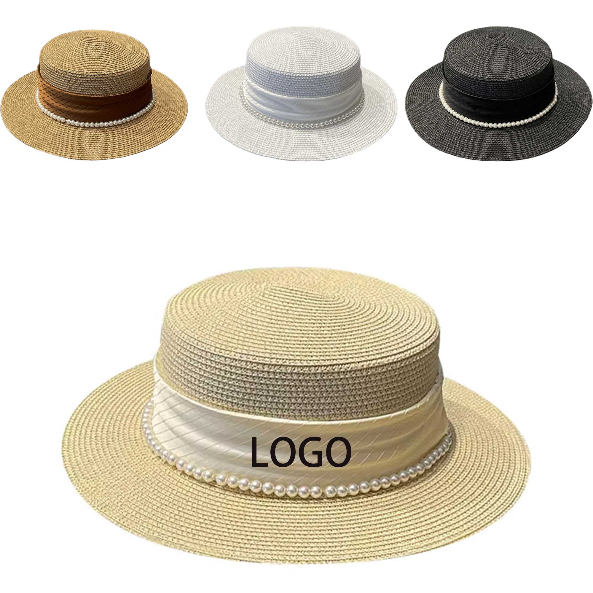 Womens Beach Sun Straw Hat 3
