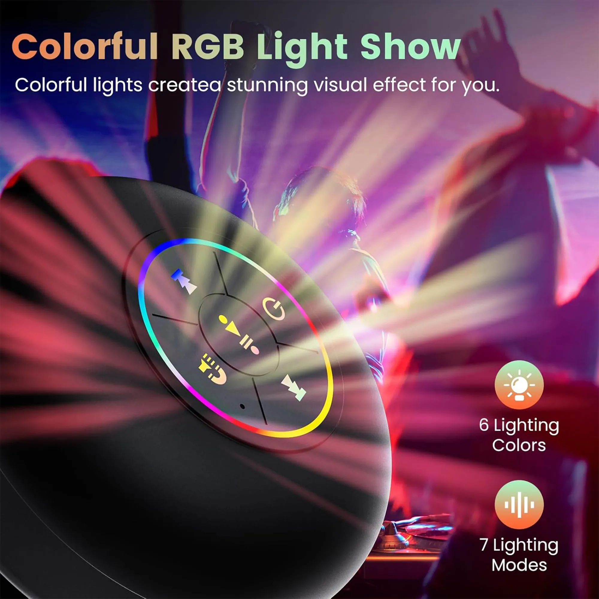 Waterproof Wireless Speaker With Suction Cup 9