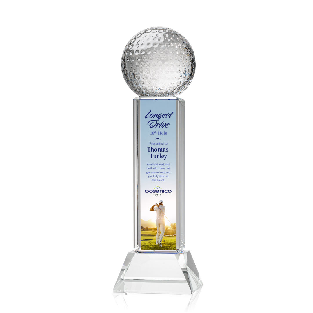 Golf Ball VividPrint™ Award on Stowe - Clear 16