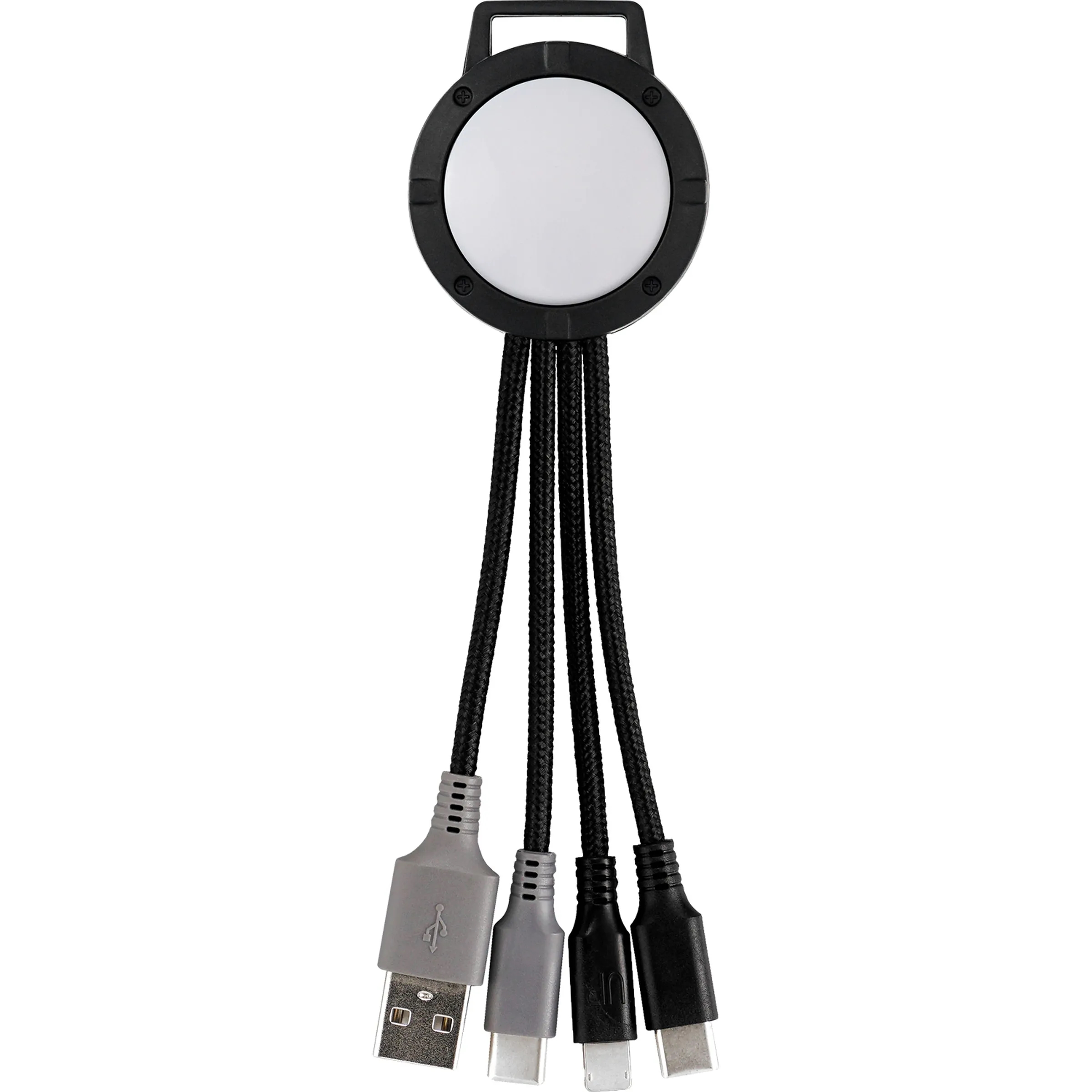 Vivid Dual Input 3-in-1 Colorful Charging Cable 13