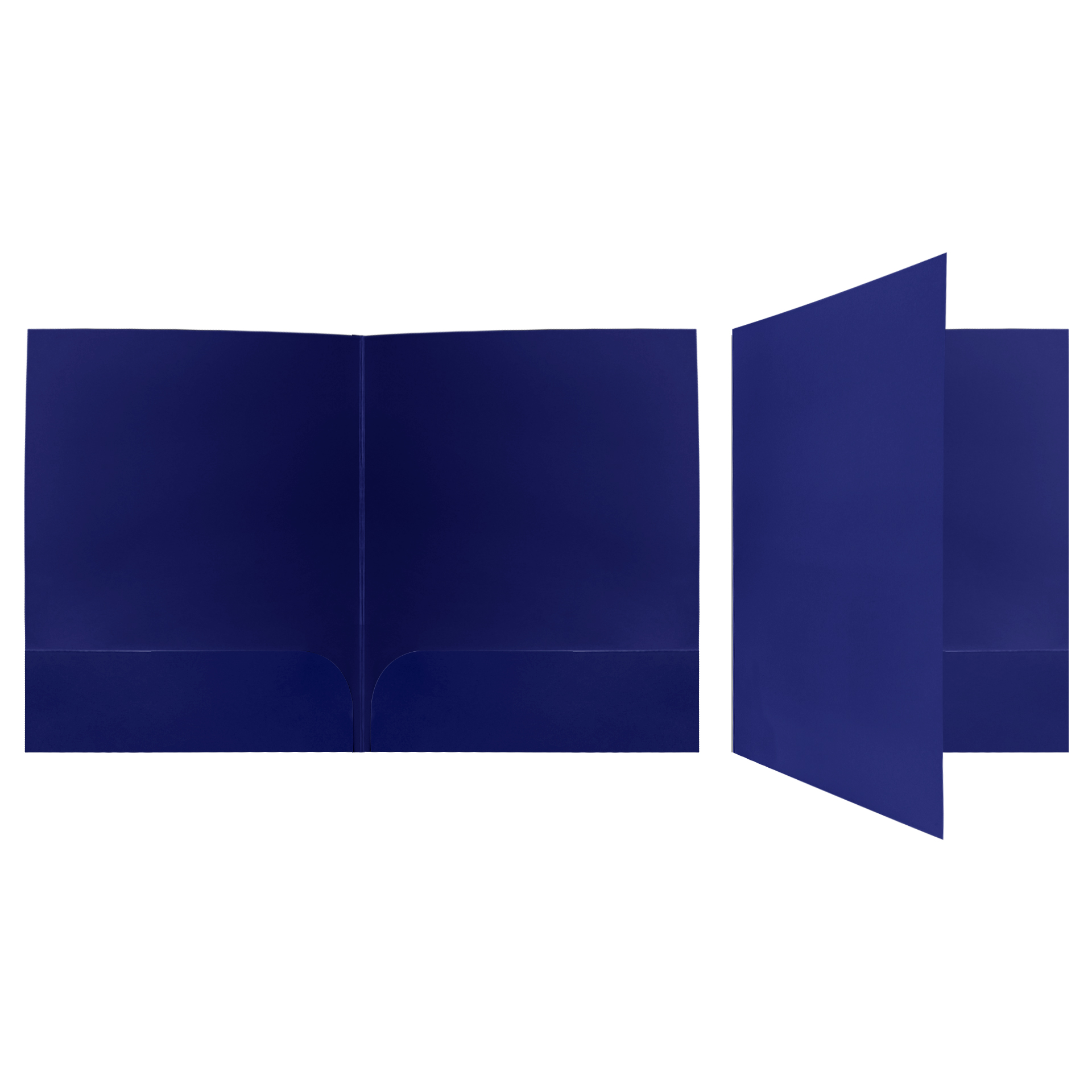 250gsm White Paper Card Folder With UV Gloss For A4 Paper 12