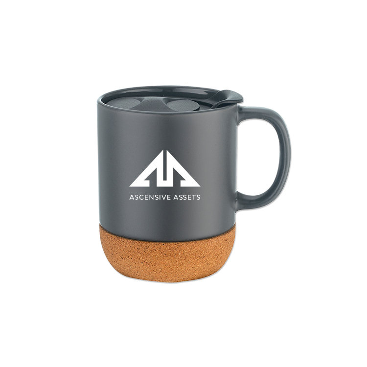 12 Oz. Mug and Cork Base and Lid 10