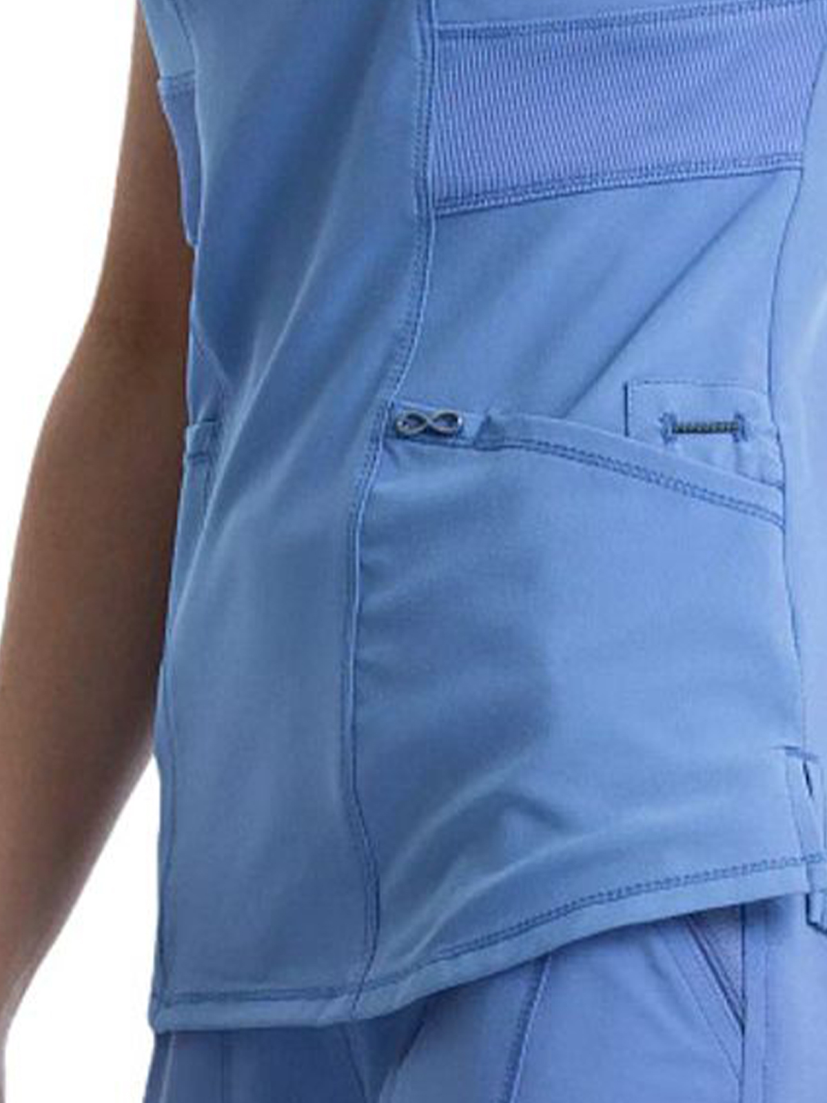Infinity - Women's 3 Pocket V-Neck Top 10